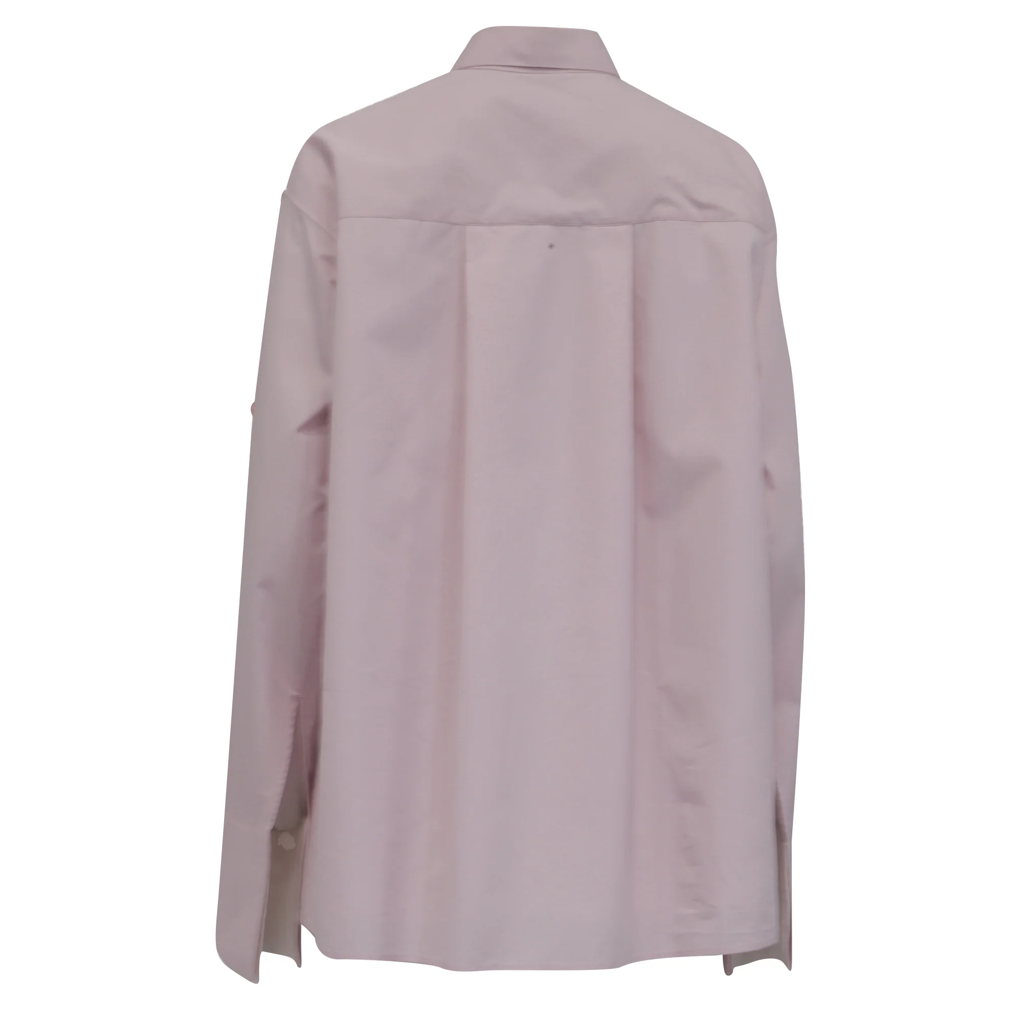 Women's Loewe Button-Front Shirt in Pink Cotton - Image 4