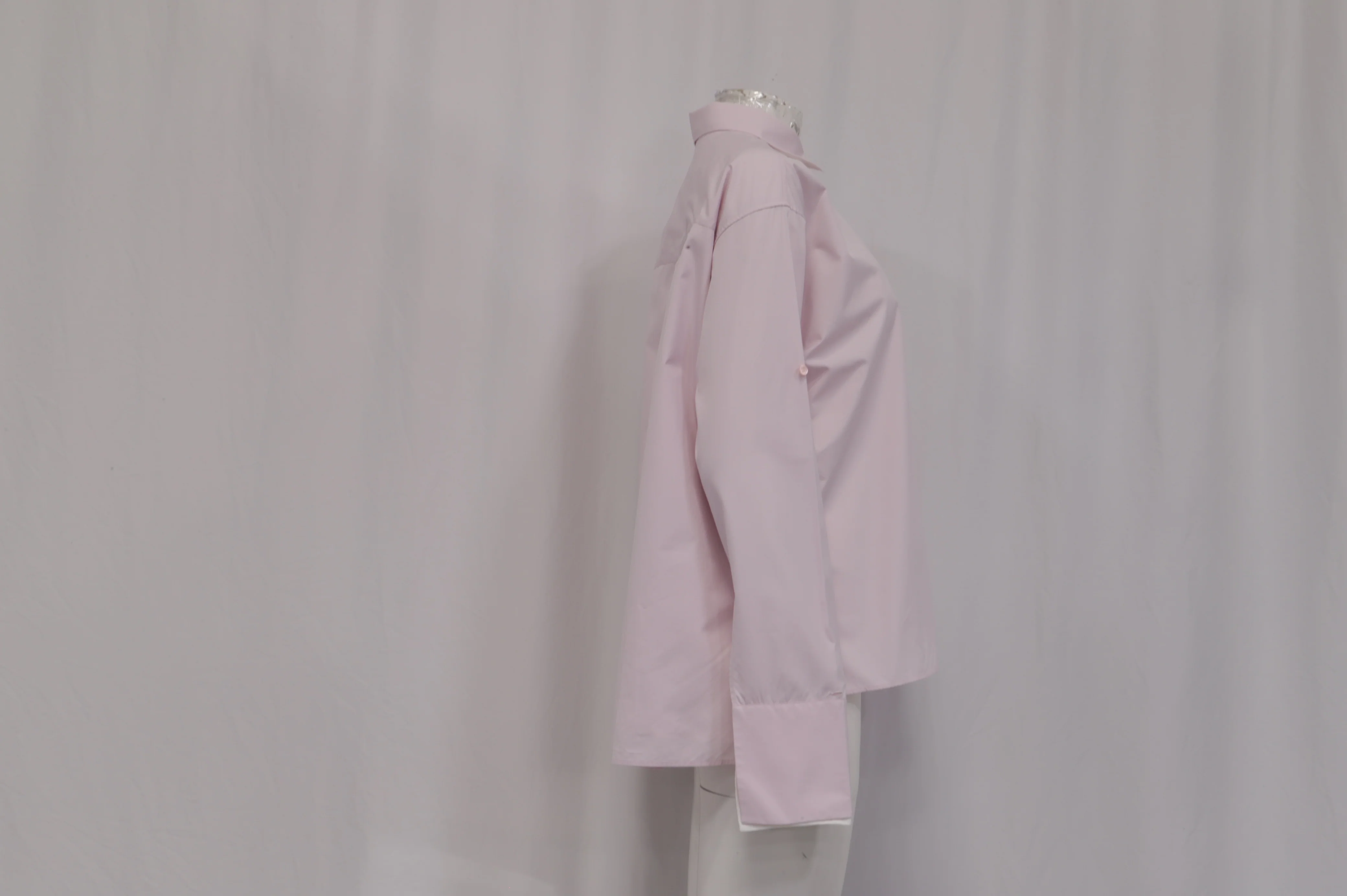 Women's Loewe Button-Front Shirt in Pink Cotton - Image 9