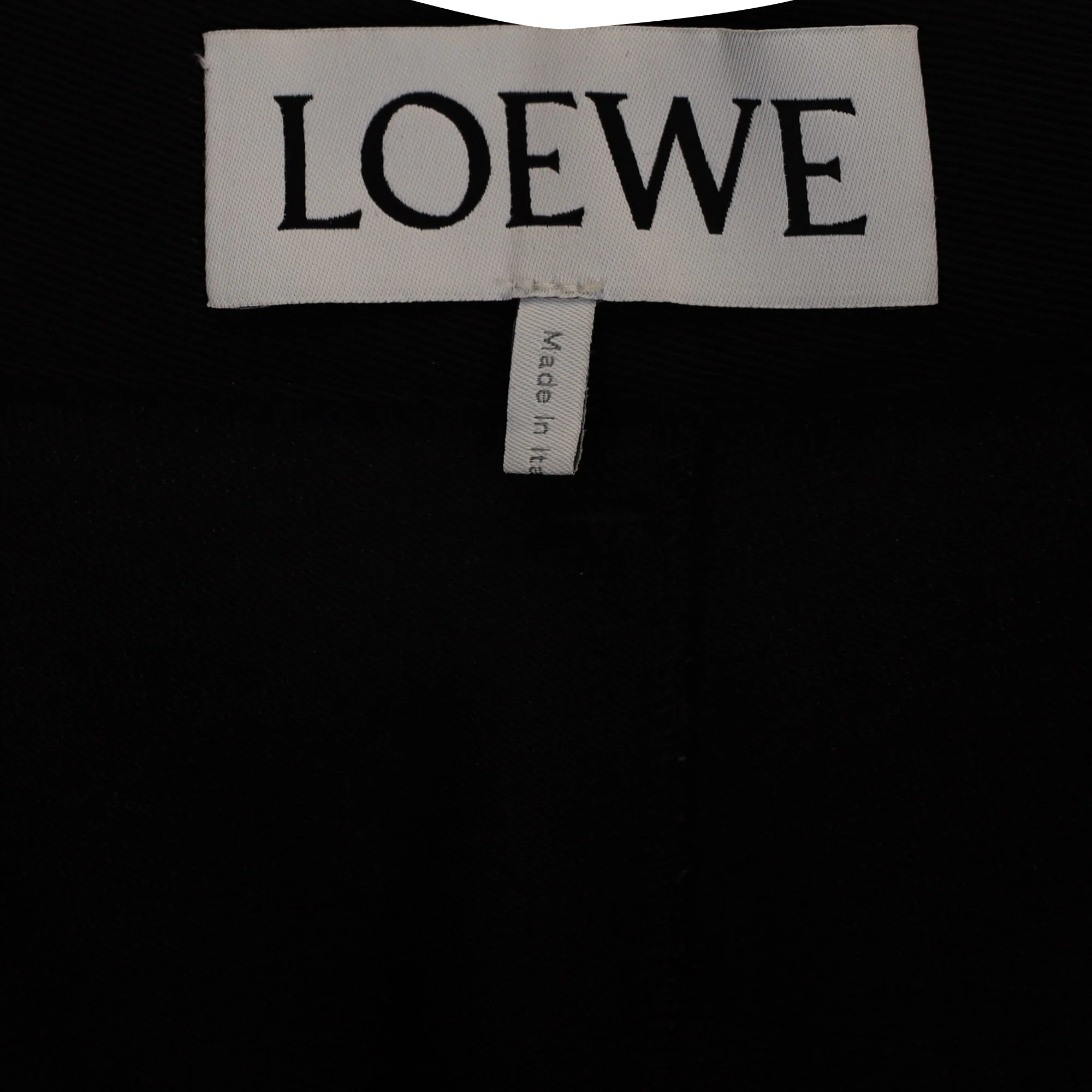 Women's Loewe Low Crotch Trousers in Black Wool - Image 3