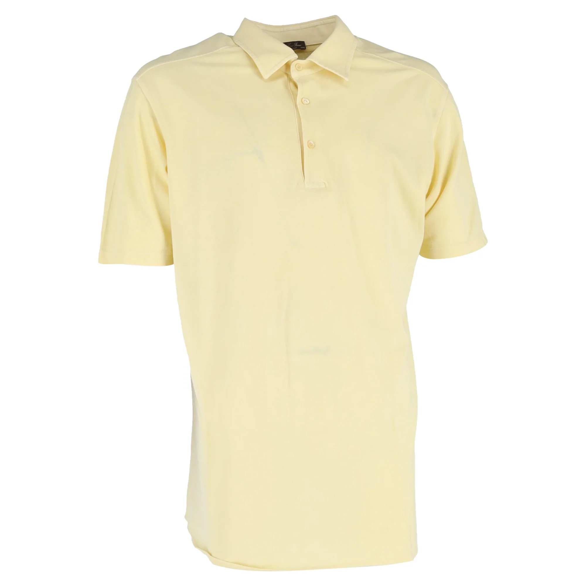 Men's Loro Piana Polo Shirt in Yellow Cotton