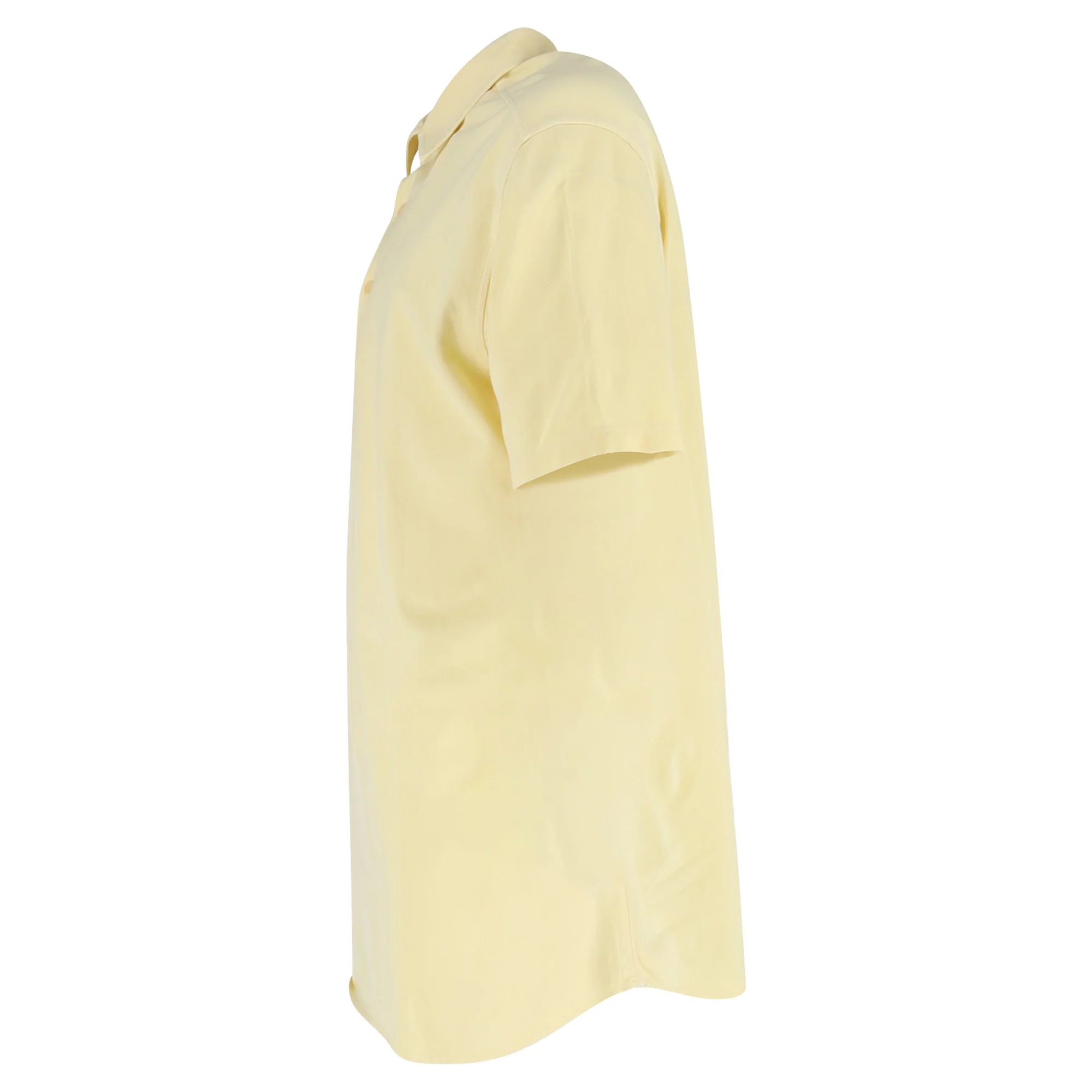 Men's Loro Piana Polo Shirt in Yellow Cotton - Image 2