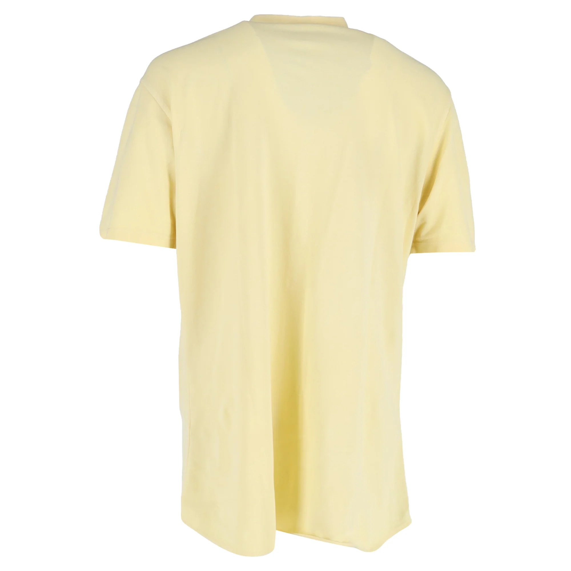 Men's Loro Piana Polo Shirt in Yellow Cotton - Image 3