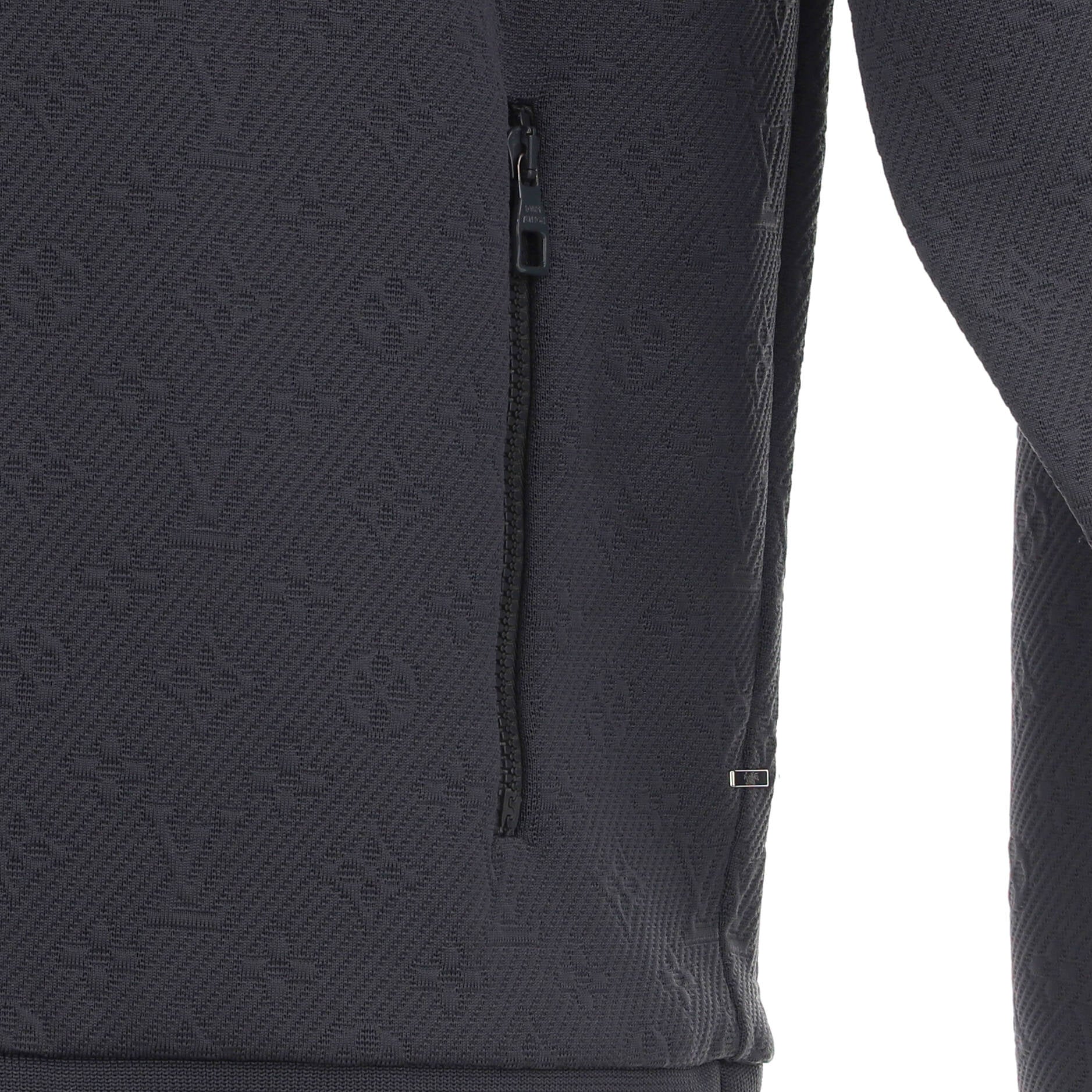Men's Monogram Zip-Through Jacket Monogram Polyester Blend - Image 3