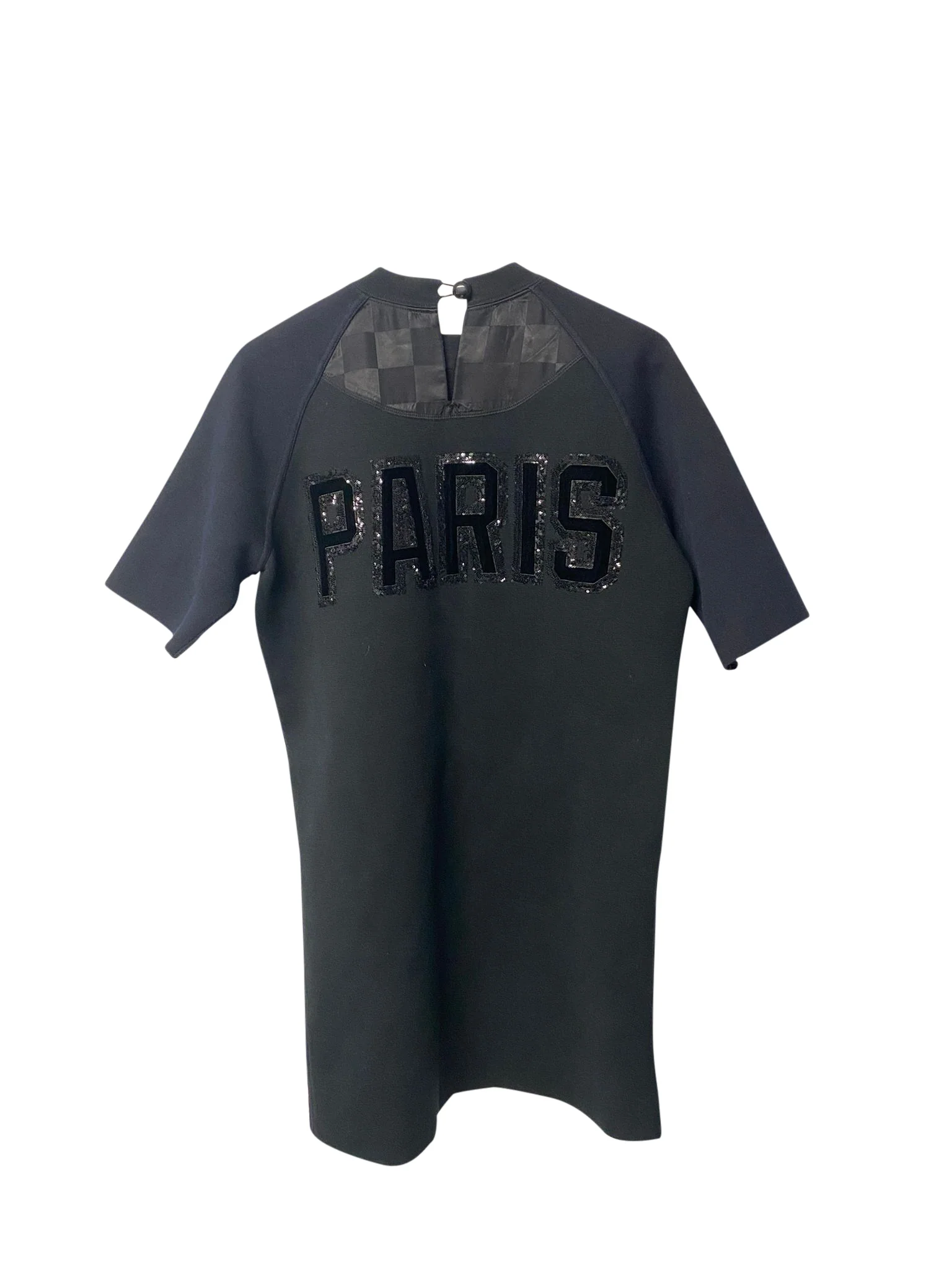 Women's Louis Vuitton Embellished Shirt Dress in Black Cotton - Image 5
