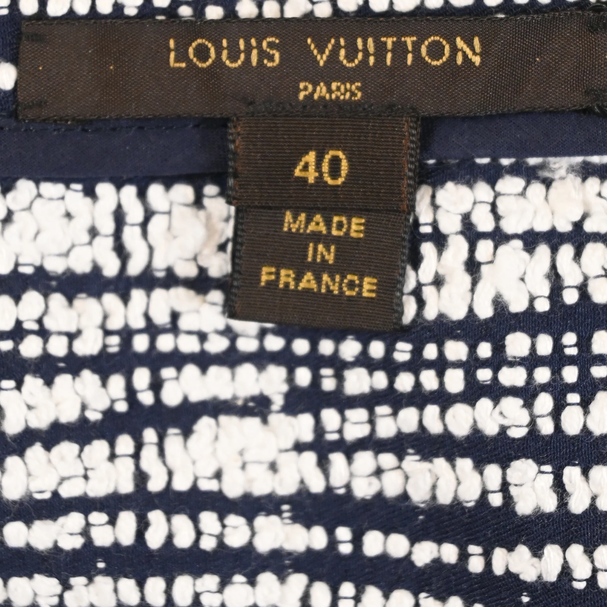 Women's Louis Vuitton Printed Mini Zipped A-Line Skirt in Multicolor Wool - Image 4
