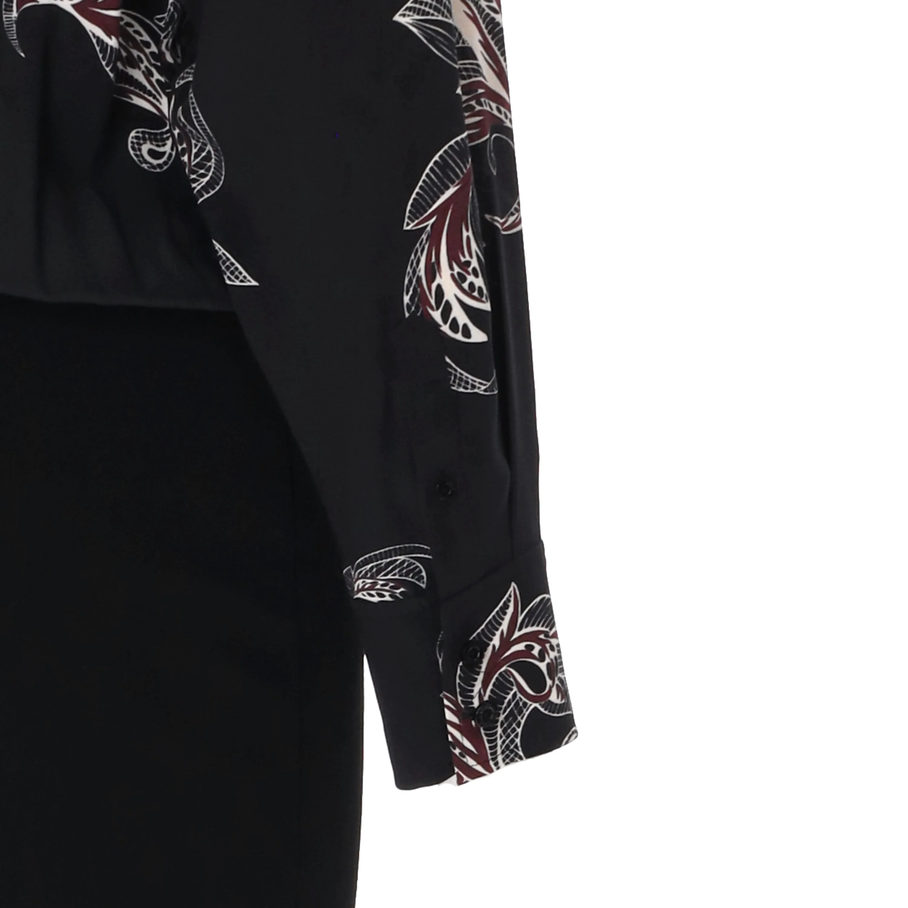 Women's Louis Vuitton Printed Shirt Dress - '10s - Image 4