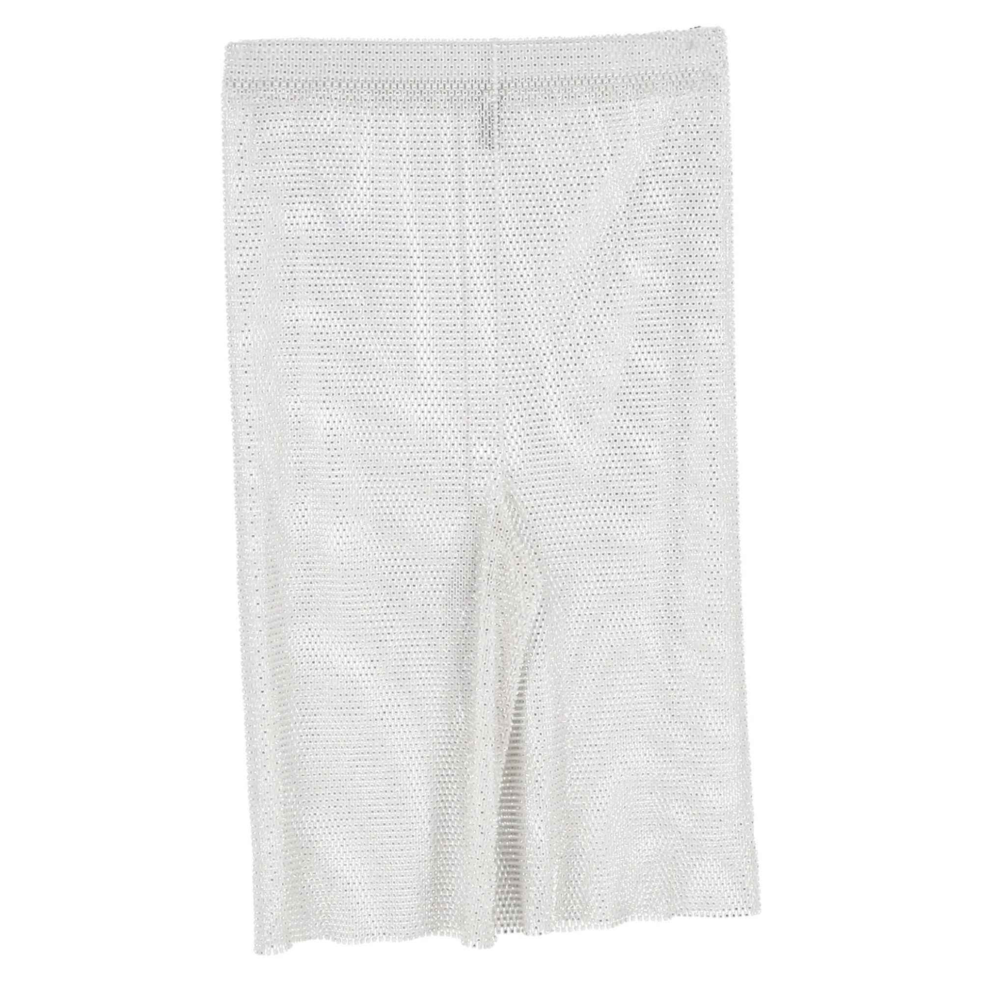 Women's Mach & Mach Crystal-Embellished Shorts in White Polyester - Image 2