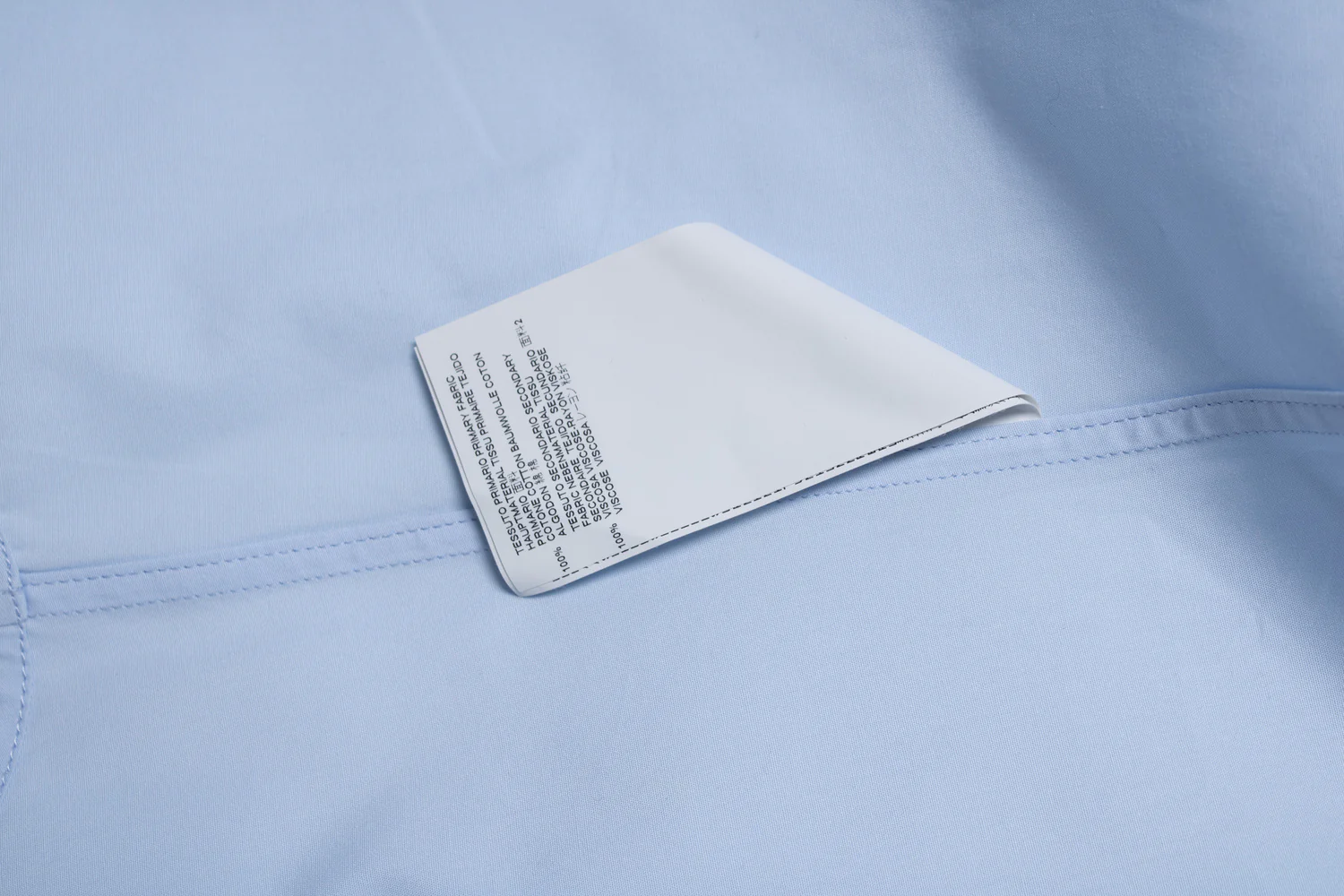 Men's Maison Margiela, blue western shirt - Image 9