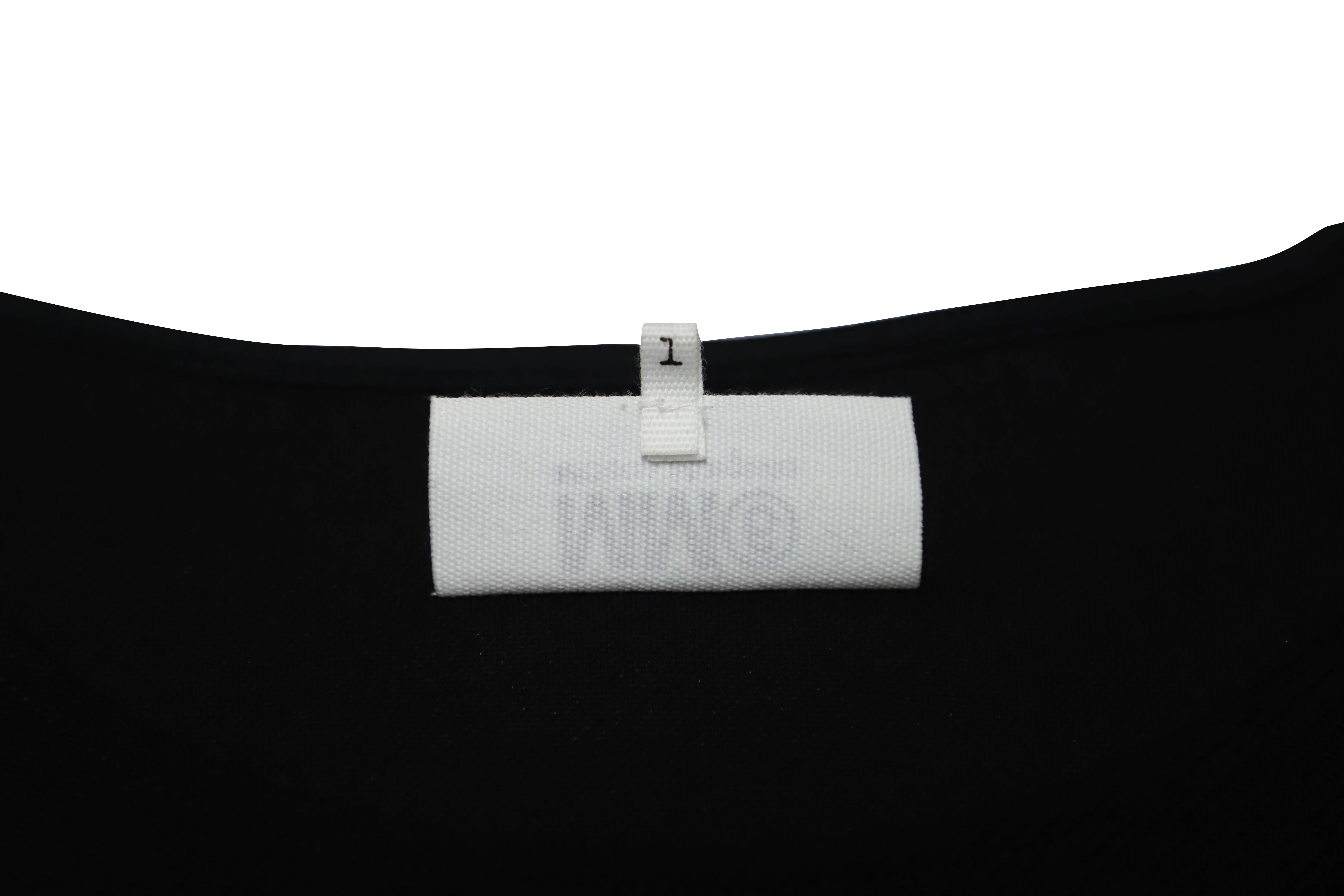 Women's Maison Margiela MM6 T-Shirt Dress in Black Cotton - Image 8