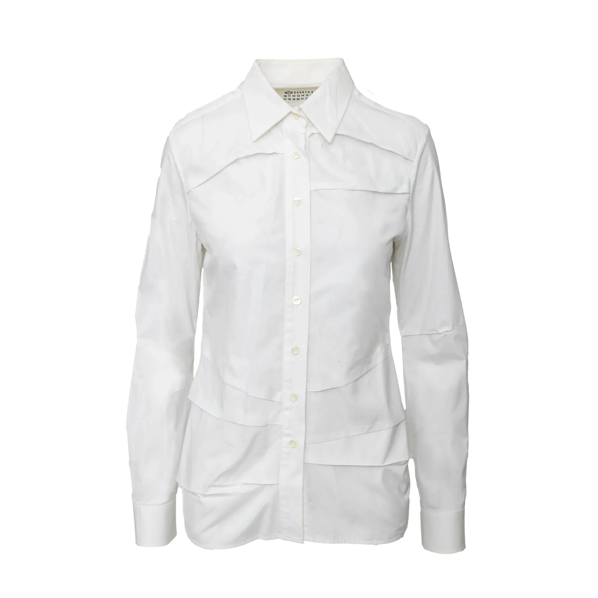 Women's Maison Margiela  Pleated Shirt - '10s