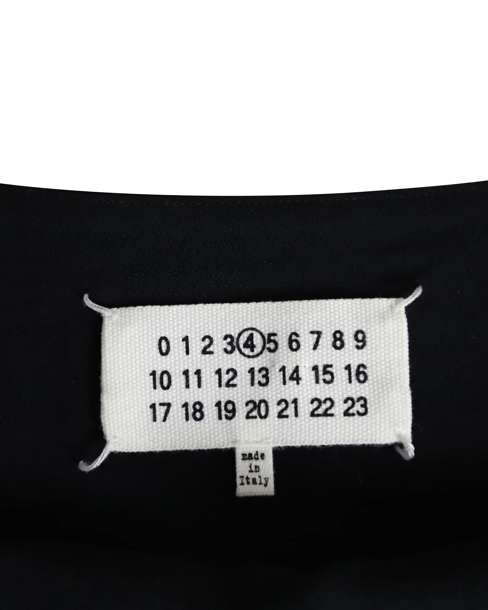 Women's Maison Margiela Sleeveless V-Neck Dress in Black Acetate - Image 4