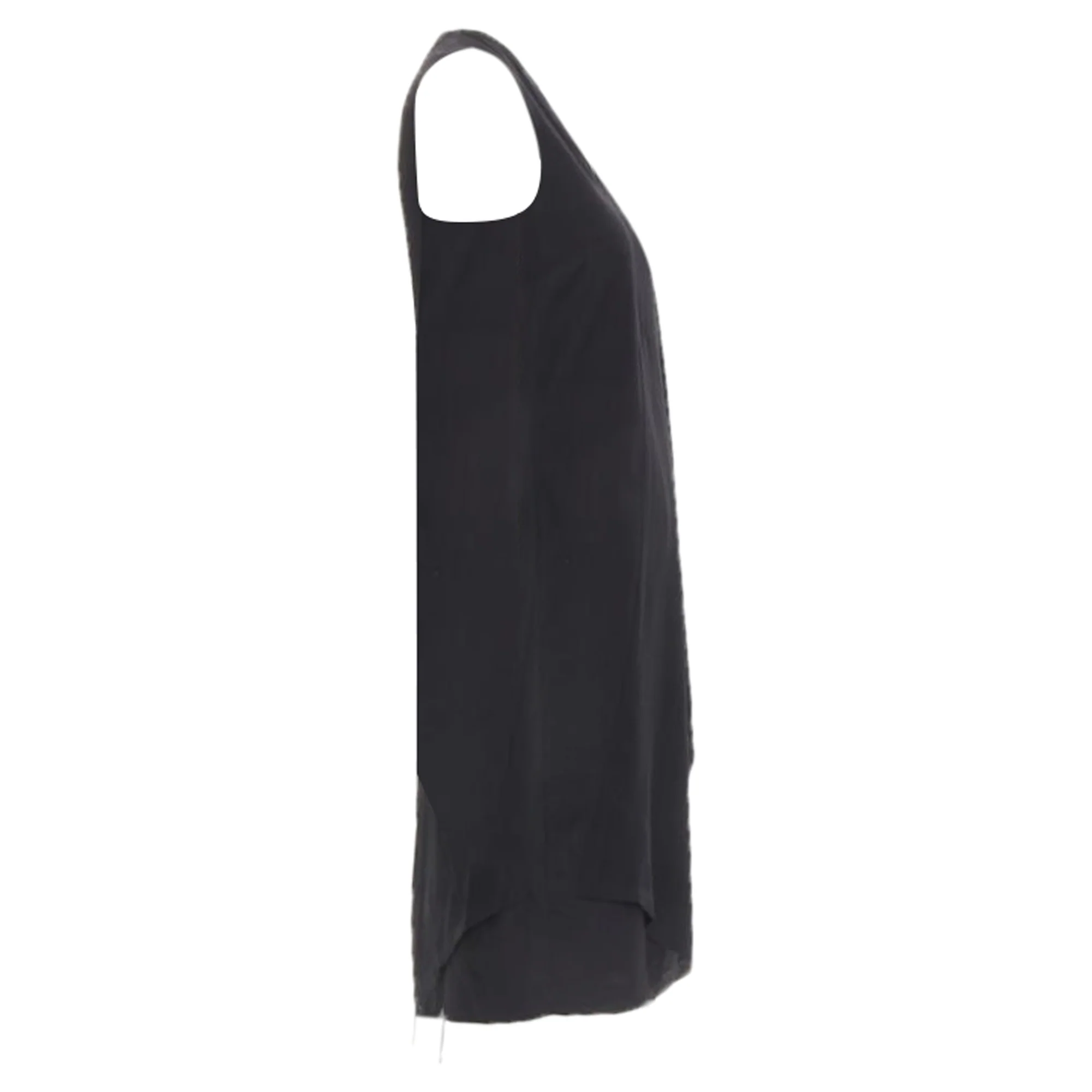 Women's Maison Margiela V-neck asymmetric bonded cape dress - Image 4