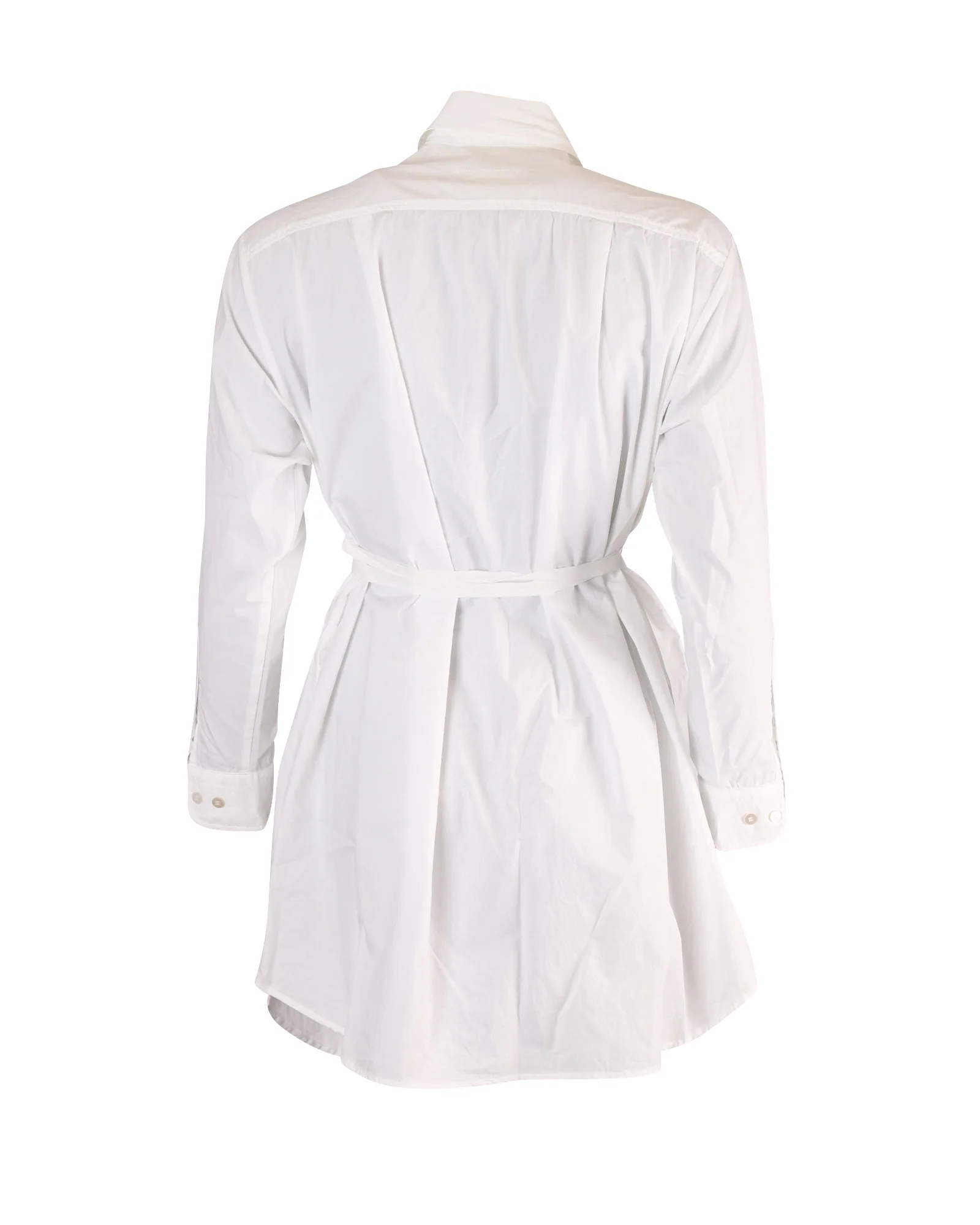 Women's MM6 Maison Margiela Dress Shirt in White Cotton - Image 3