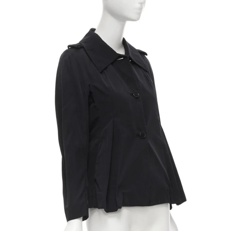 Women's Marni box dart short trench coat - Image 10