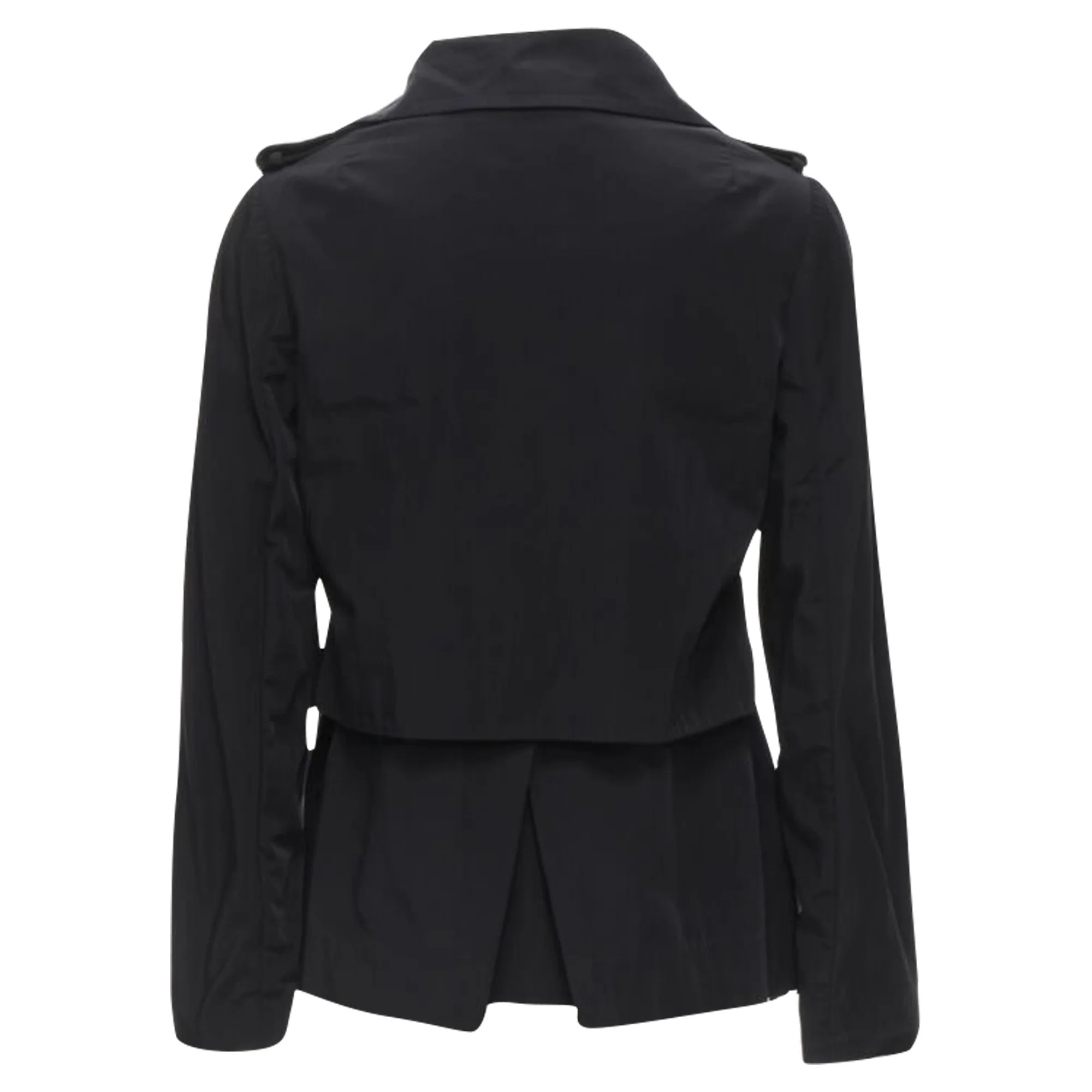 Women's Marni box dart short trench coat - Image 6