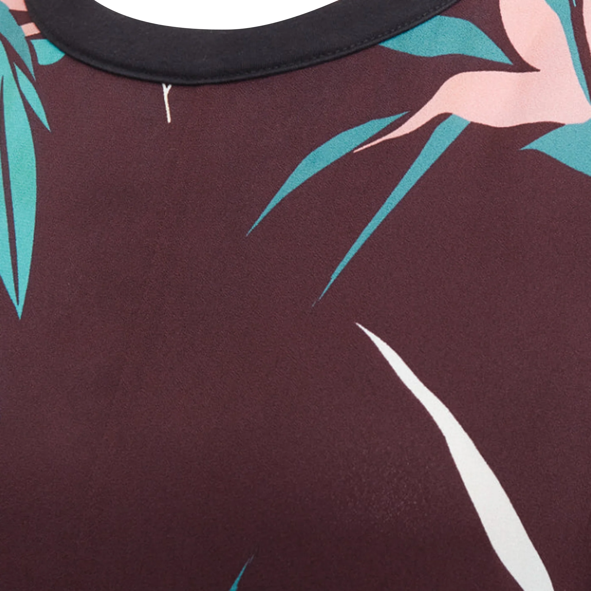 Women's Marni cotton blend tropical floral tank top - Image 2