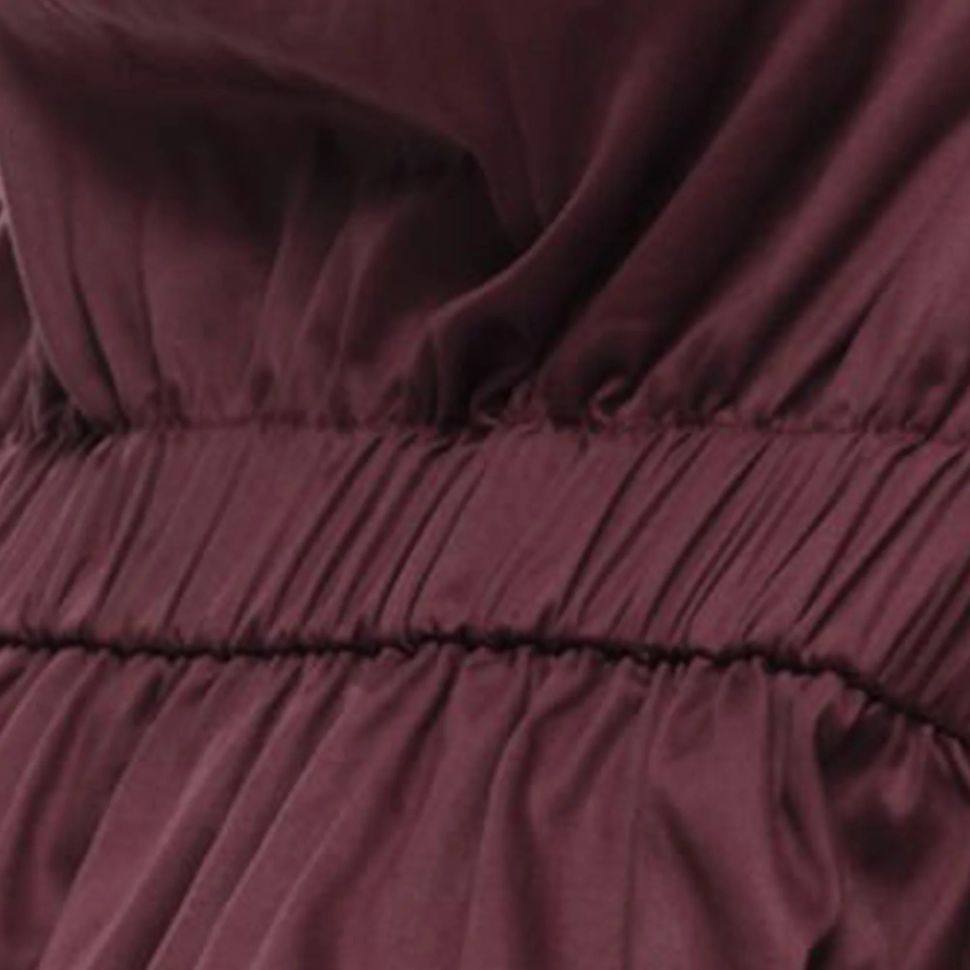 Women's Marni cotton elasticated ruched cap sleeve boxy top - Image 2