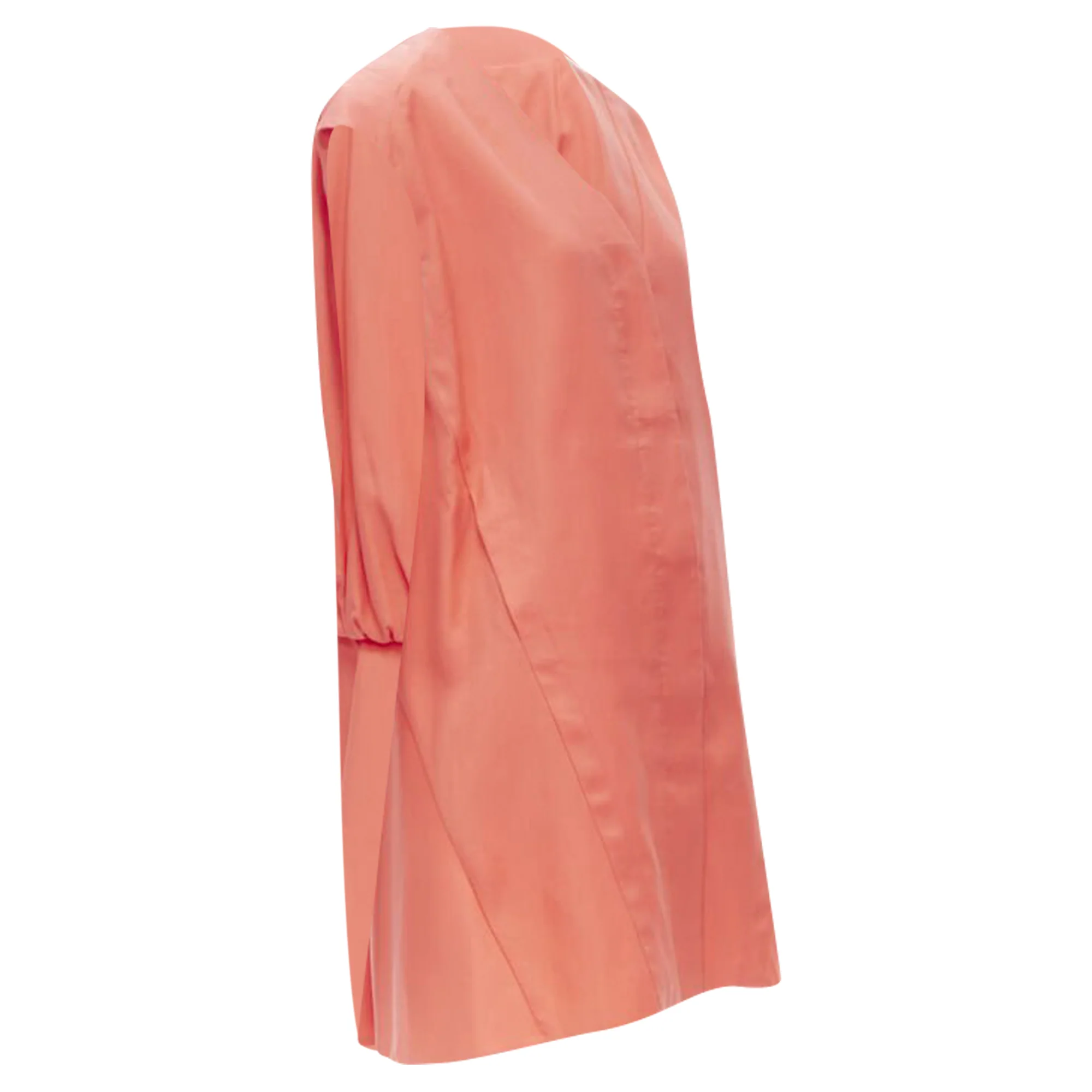 Women's Marni cotton silk pleated bubble back boxy sleeveless dress - Image 3