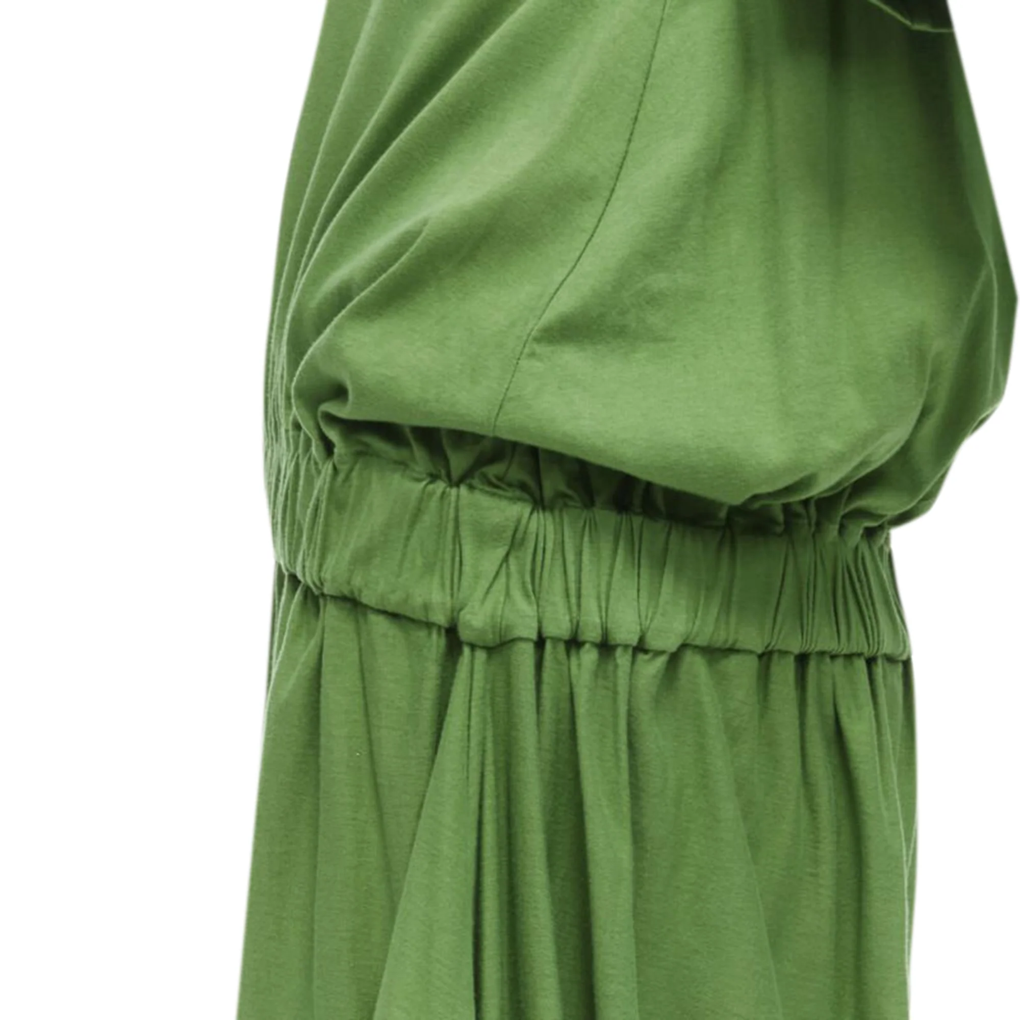 Women's Marni cotton waist grosgrain bow drawstring hem t-shirt dress - Image 2