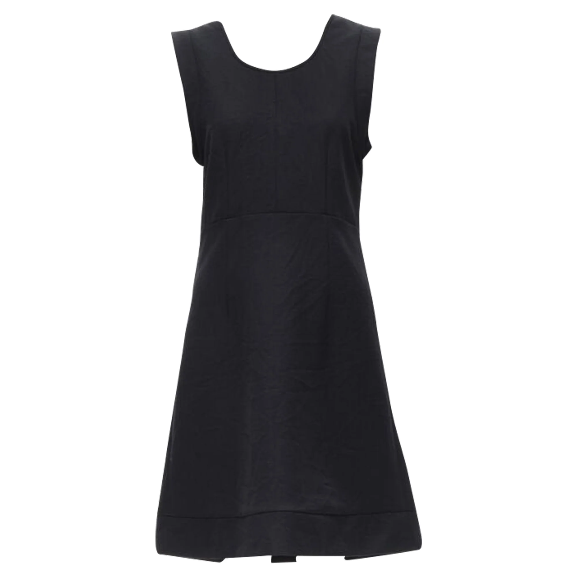 Women's Marni crinkled scoop neck boxy dress