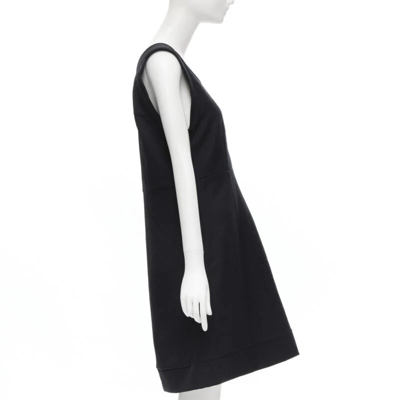 Women's Marni crinkled scoop neck boxy dress - Image 10