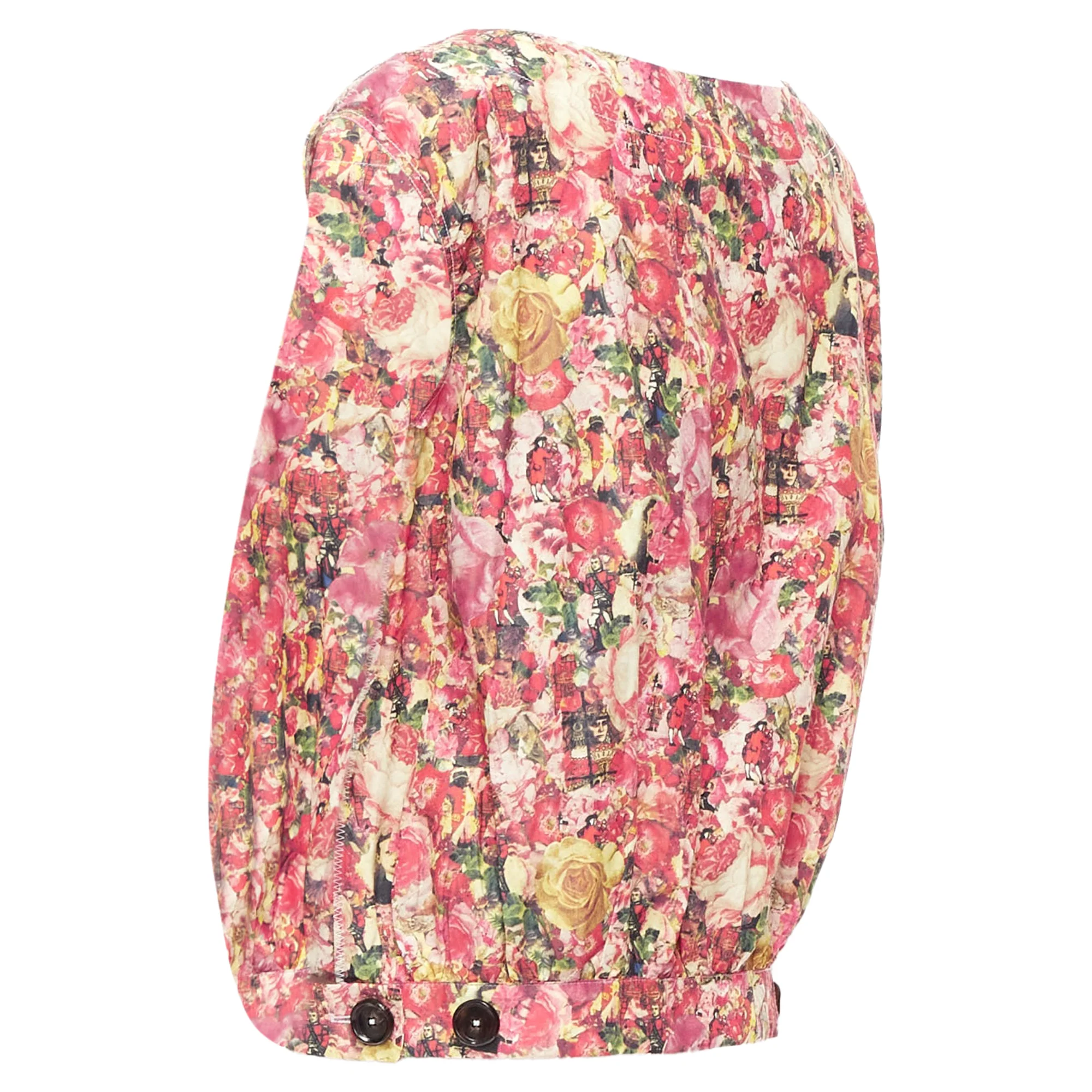 Women's Marni floral print button boxy vest top - Image 6