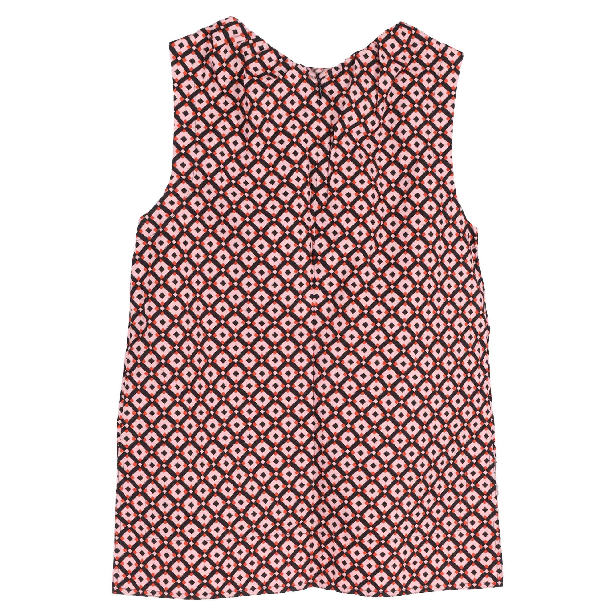 Women's Marni Patterned Sleeveless Blouse in Multicolor Cotton - Image 2