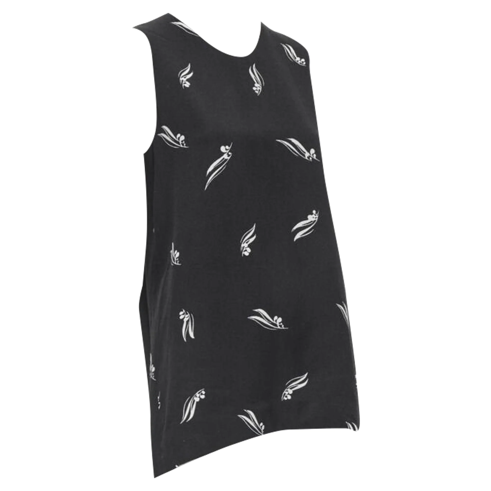 Women's Marni print crepe open splback sleeveless top - Image 3