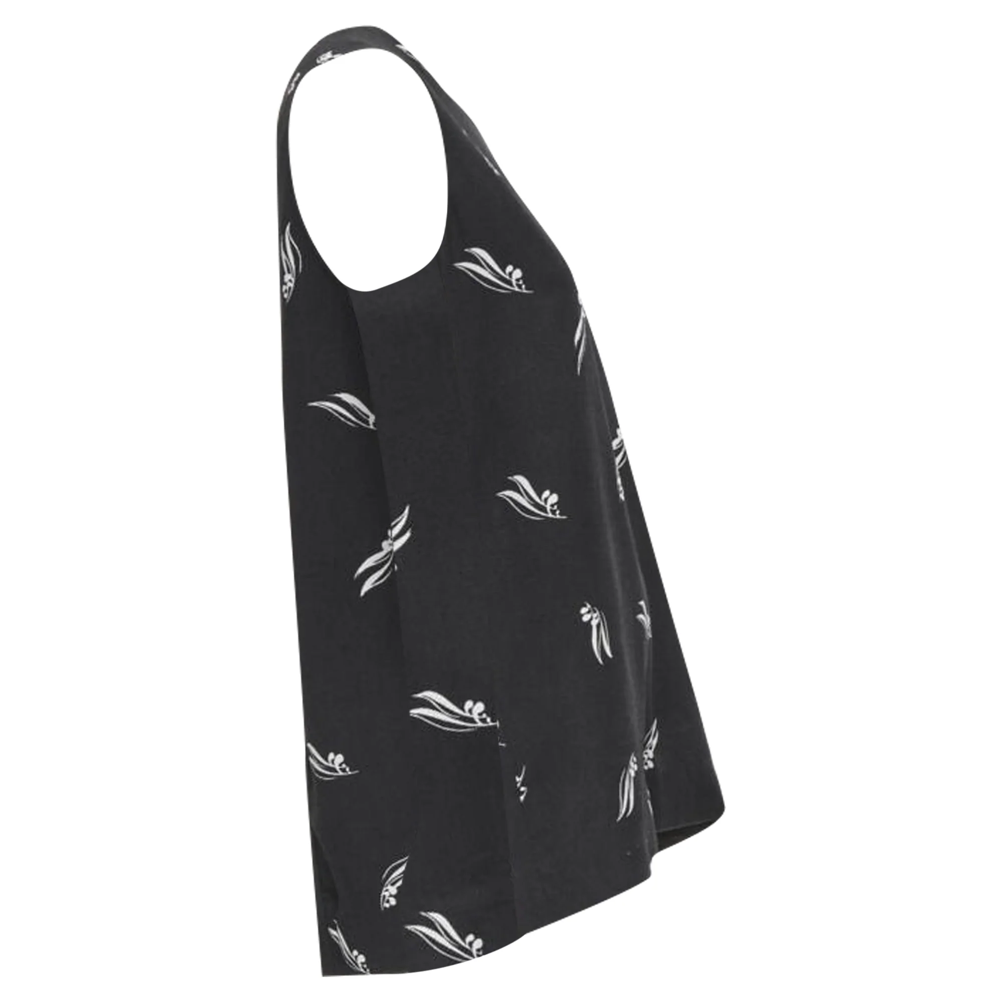 Women's Marni print crepe open splback sleeveless top - Image 4