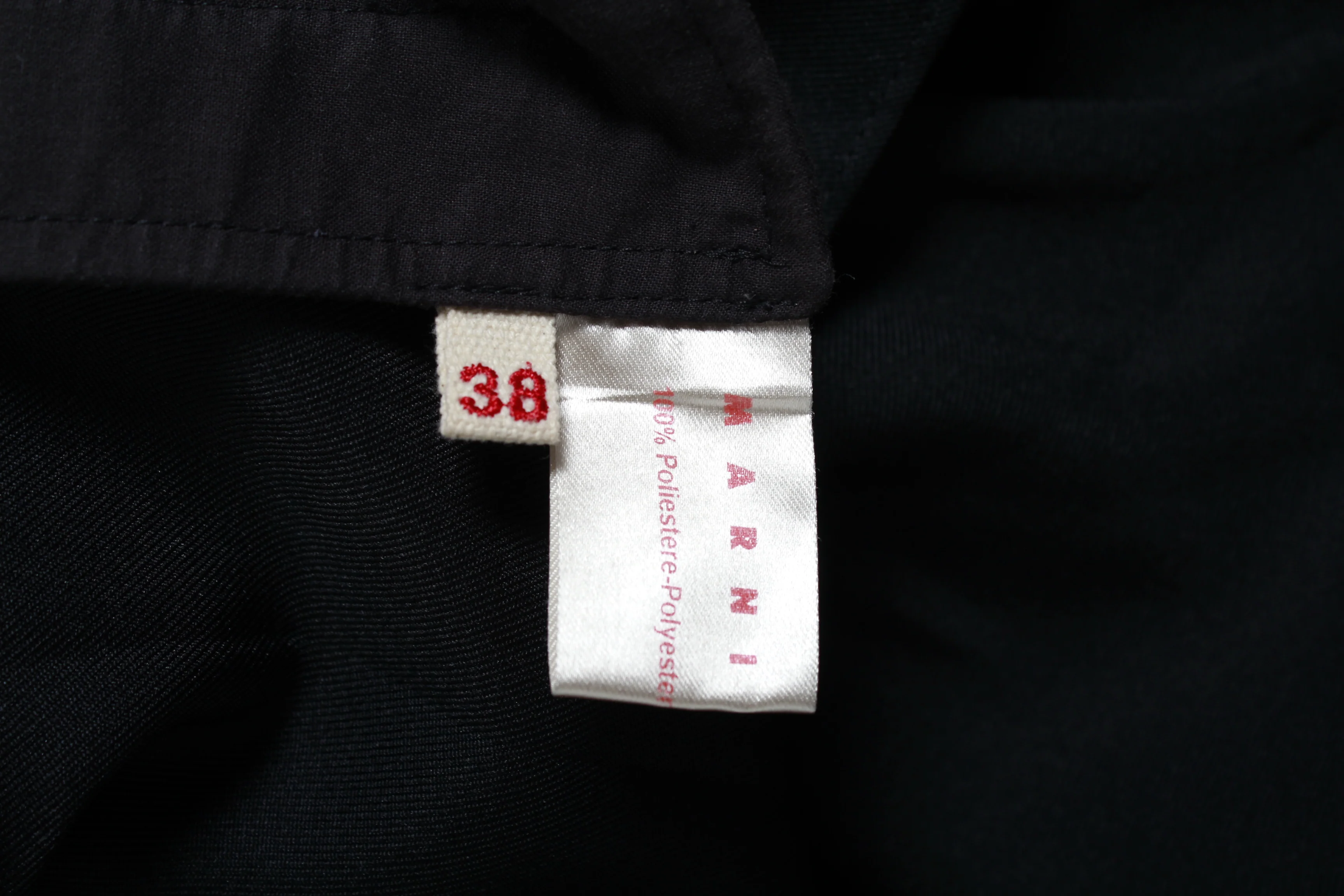 Women's Marni Sleeveless Knee-Length Dress in Black Polyester - Image 10