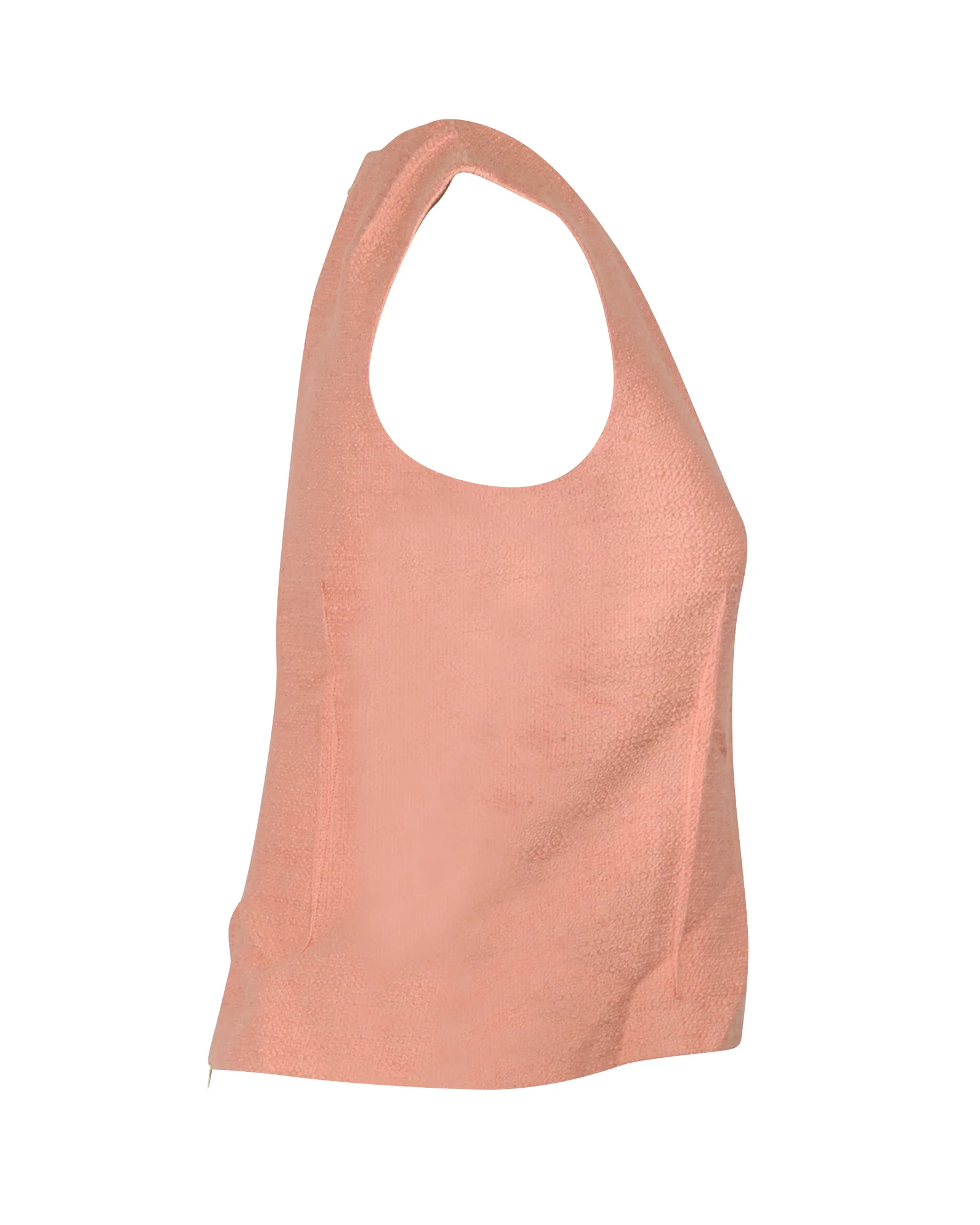Women's Marni Sleeveless Top in Pink Wool - Image 3