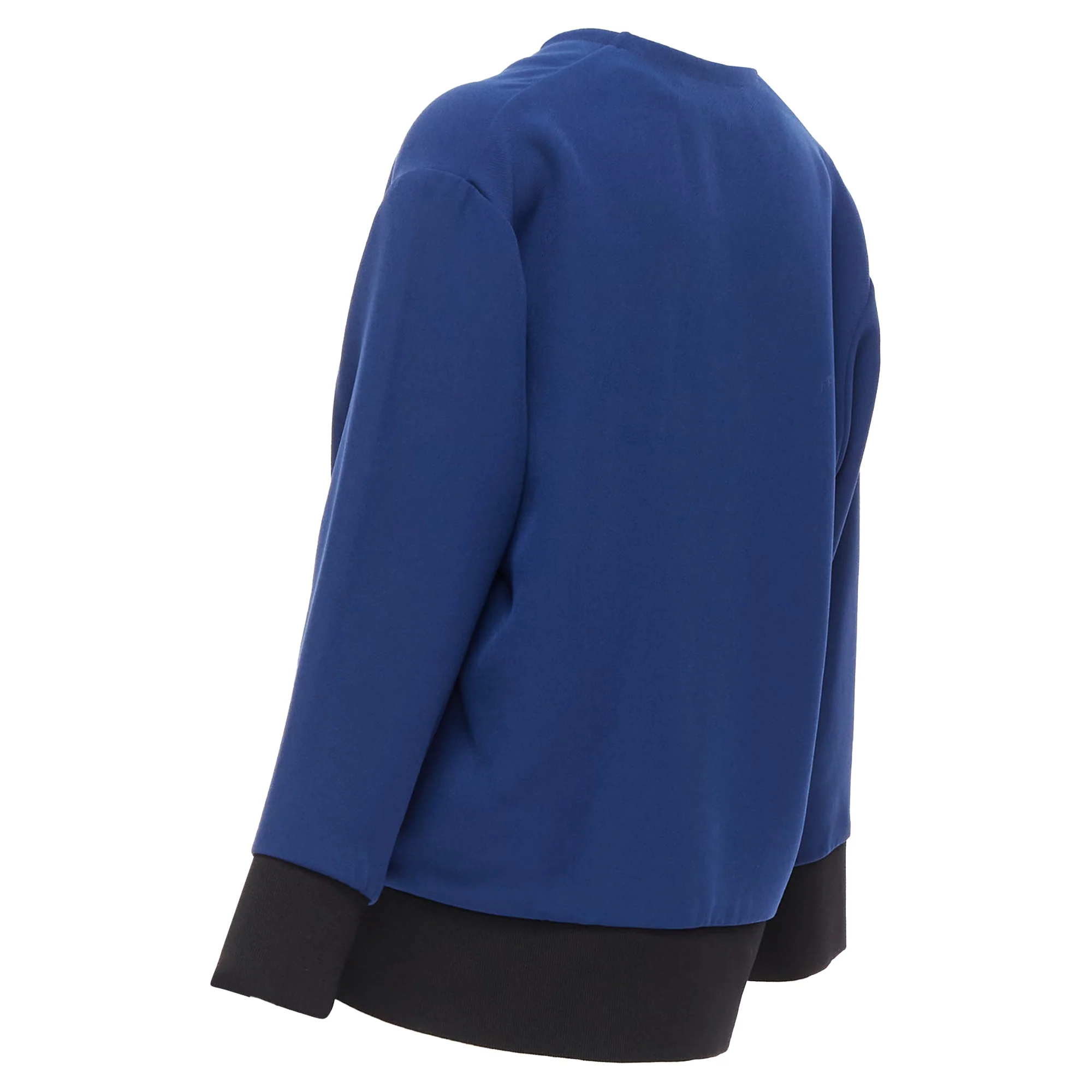 Women's Marni V neck crast ribbing long sleeve boxy on top - Image 6