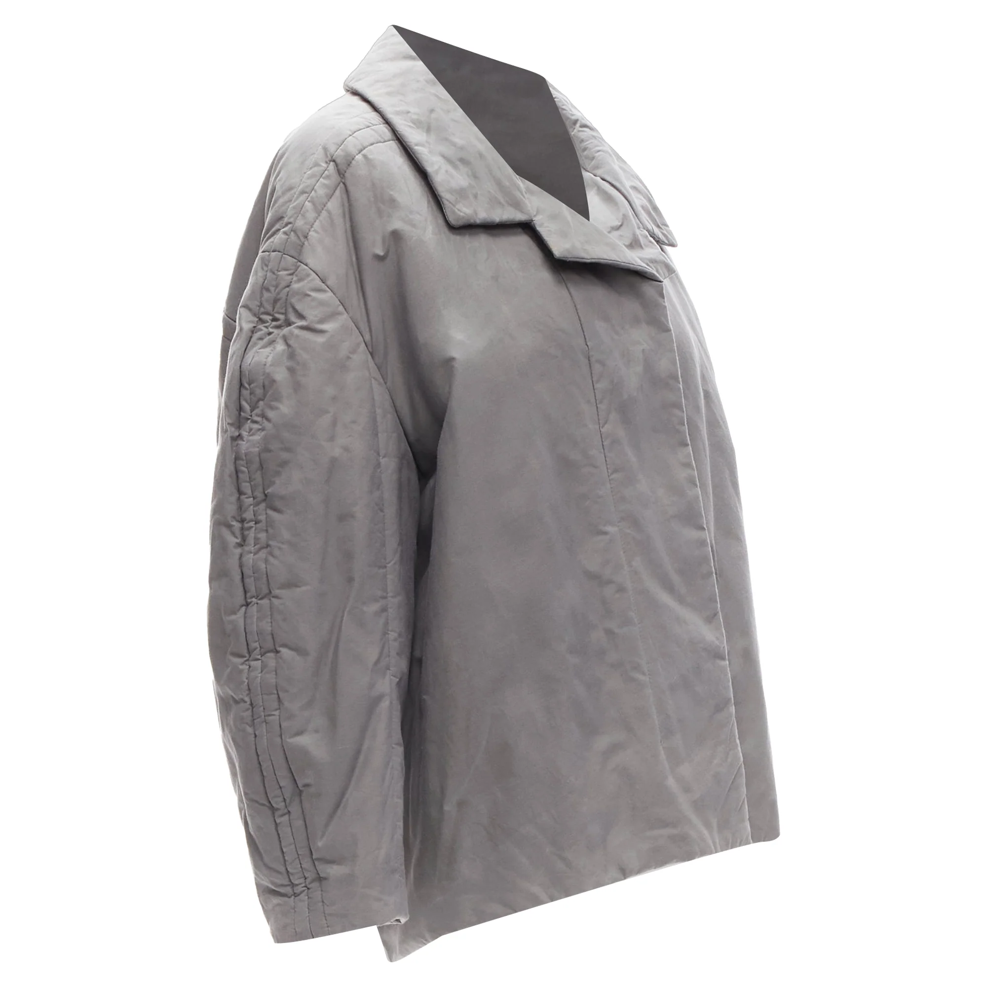 Women's Marni washed cotton lined padded on MA jacket - Image 4