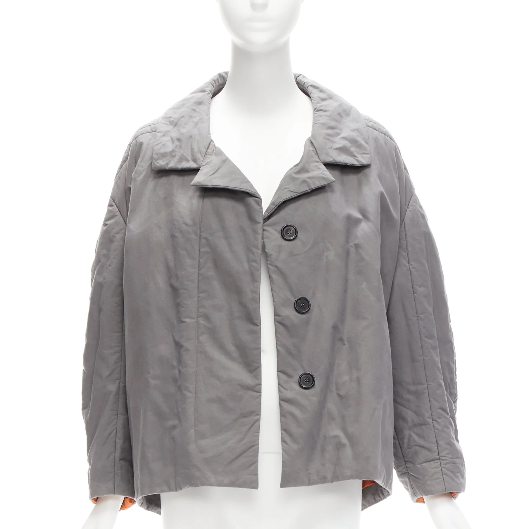 Women's Marni washed cotton lined padded on MA jacket - Image 7