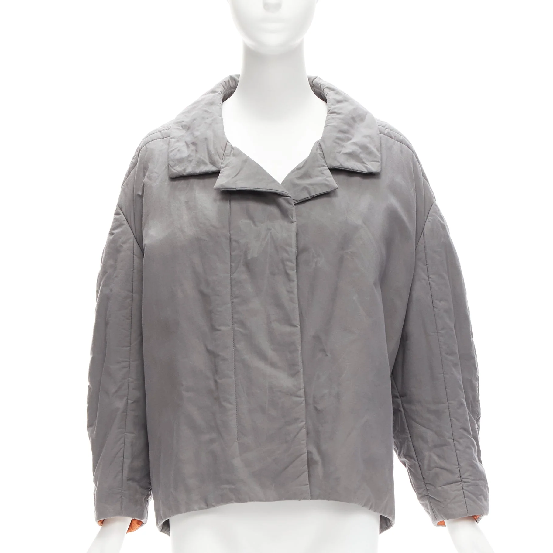 Women's Marni washed cotton lined padded on MA jacket - Image 9
