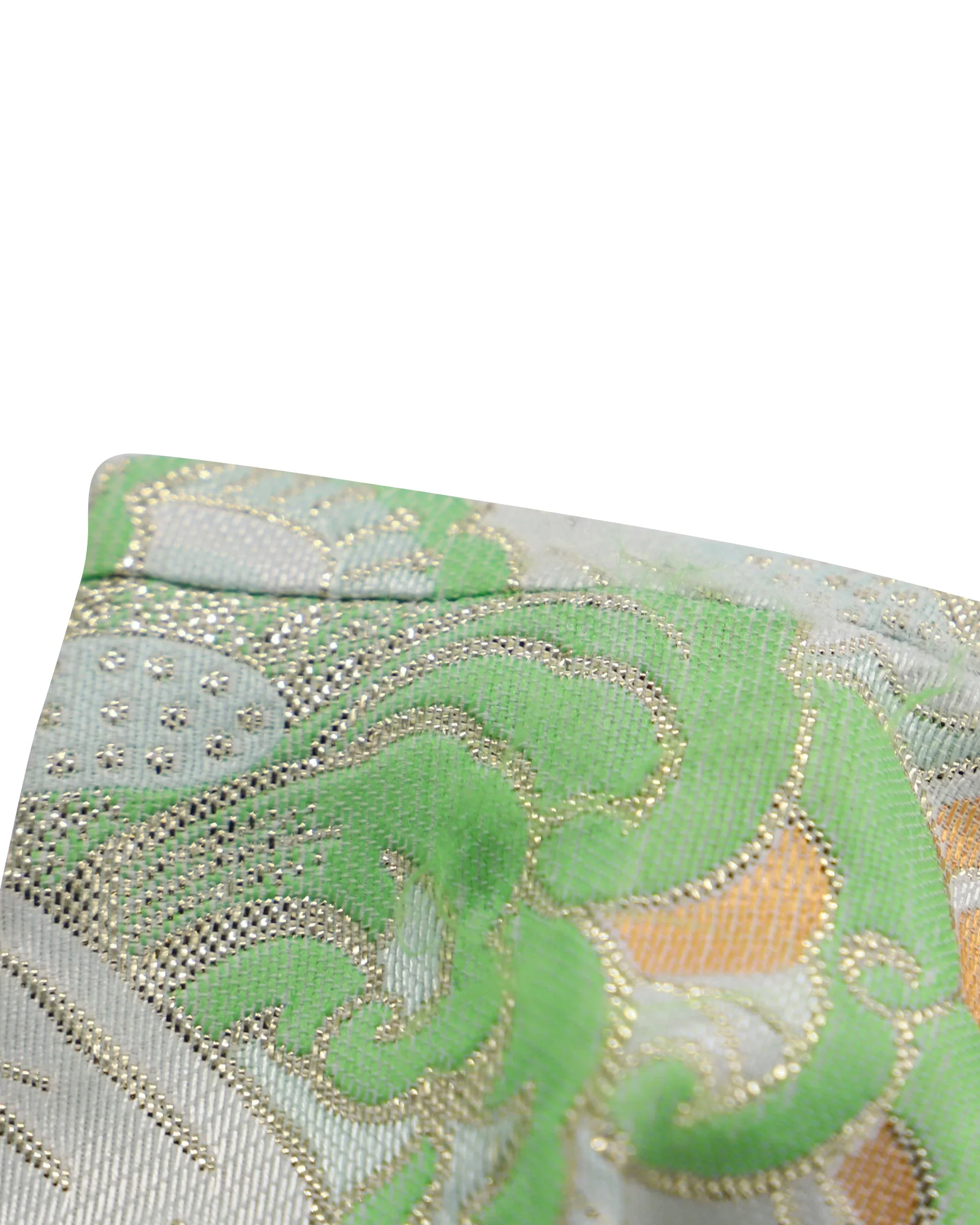 Women's Marni Winter Edition 2012 Brocade Mini Dress in Green Polyester - Image 8