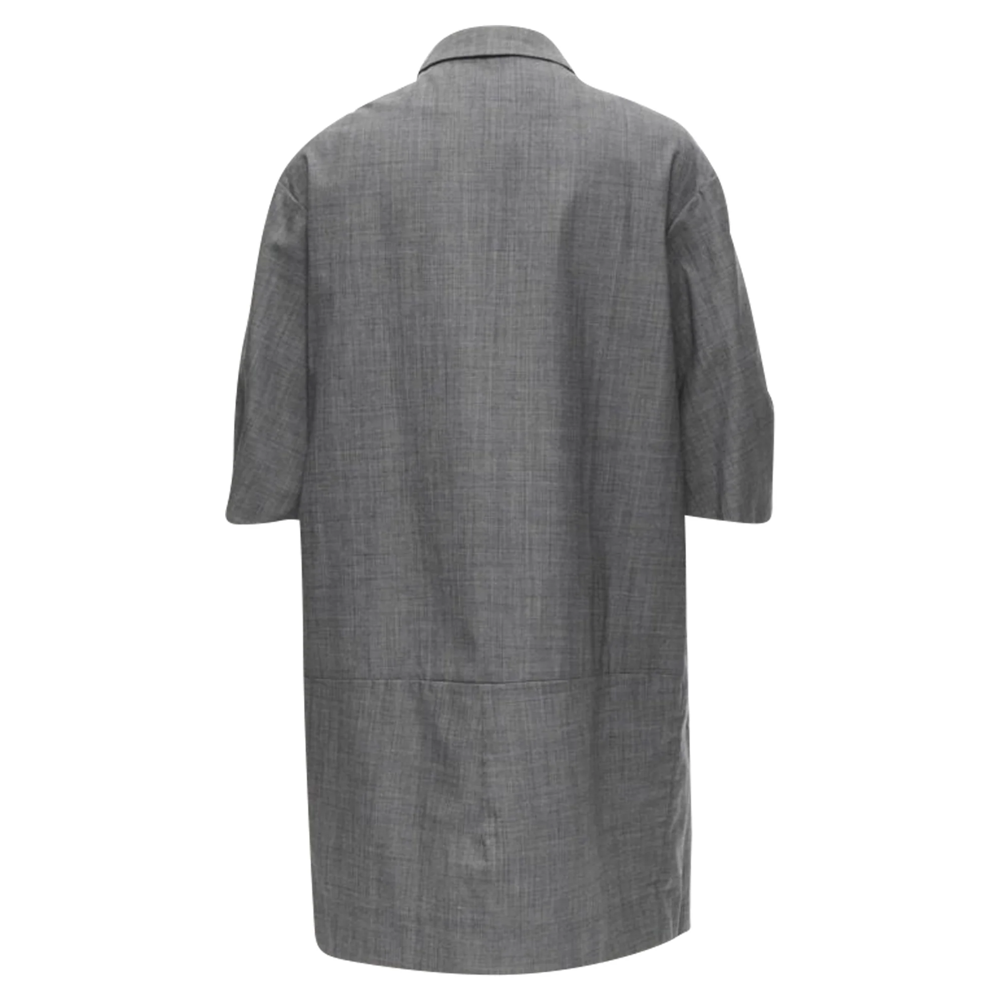 Women's Marni wool rounded sleeve coat - Image 6