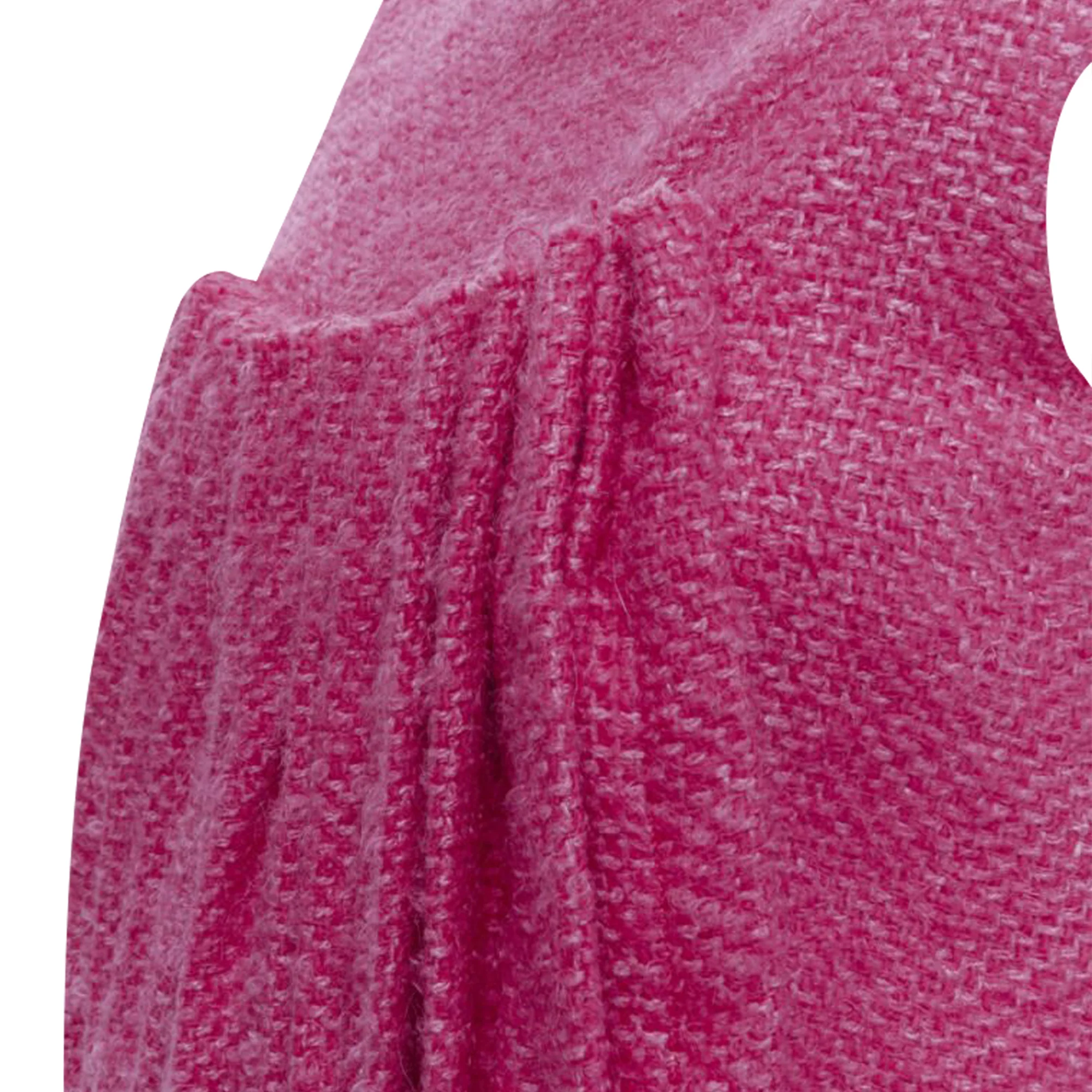 Women's Marni wool tweed pleat crast back sleeveless dress - Image 2