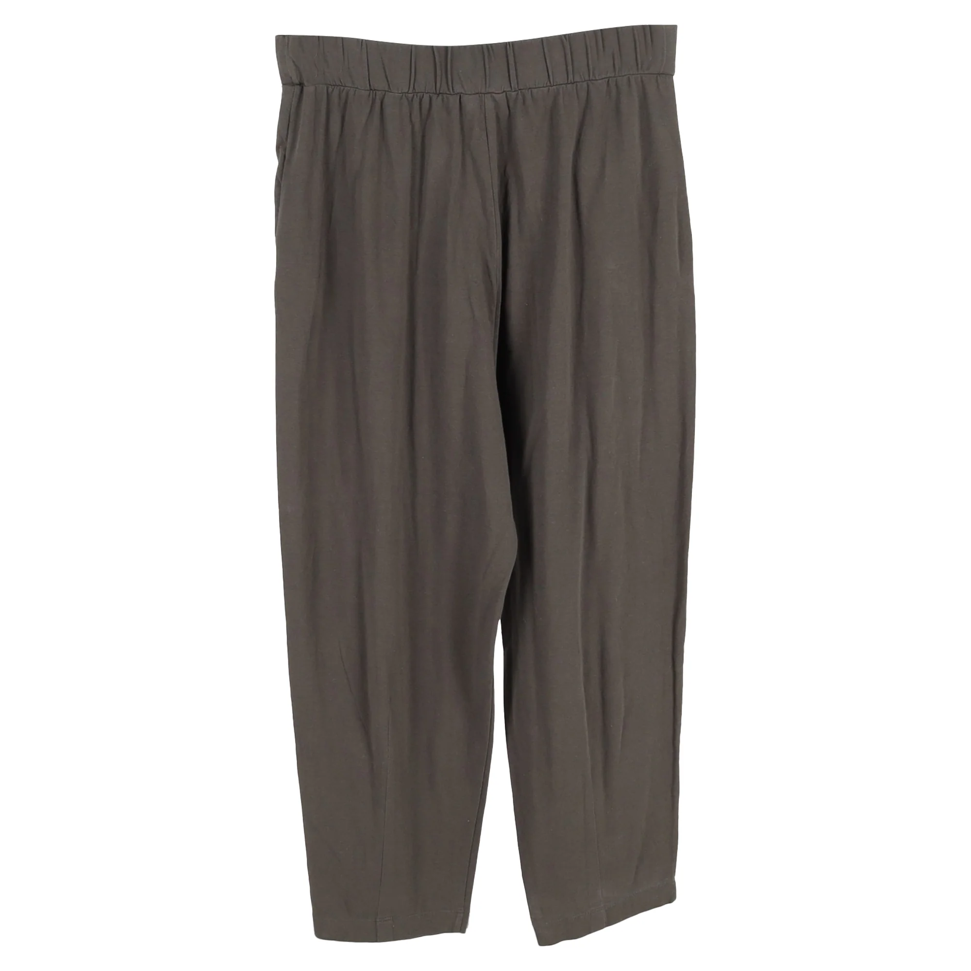 Women's Max Mara Leisure Gartered Trousers in Grey Cotton - Image 2