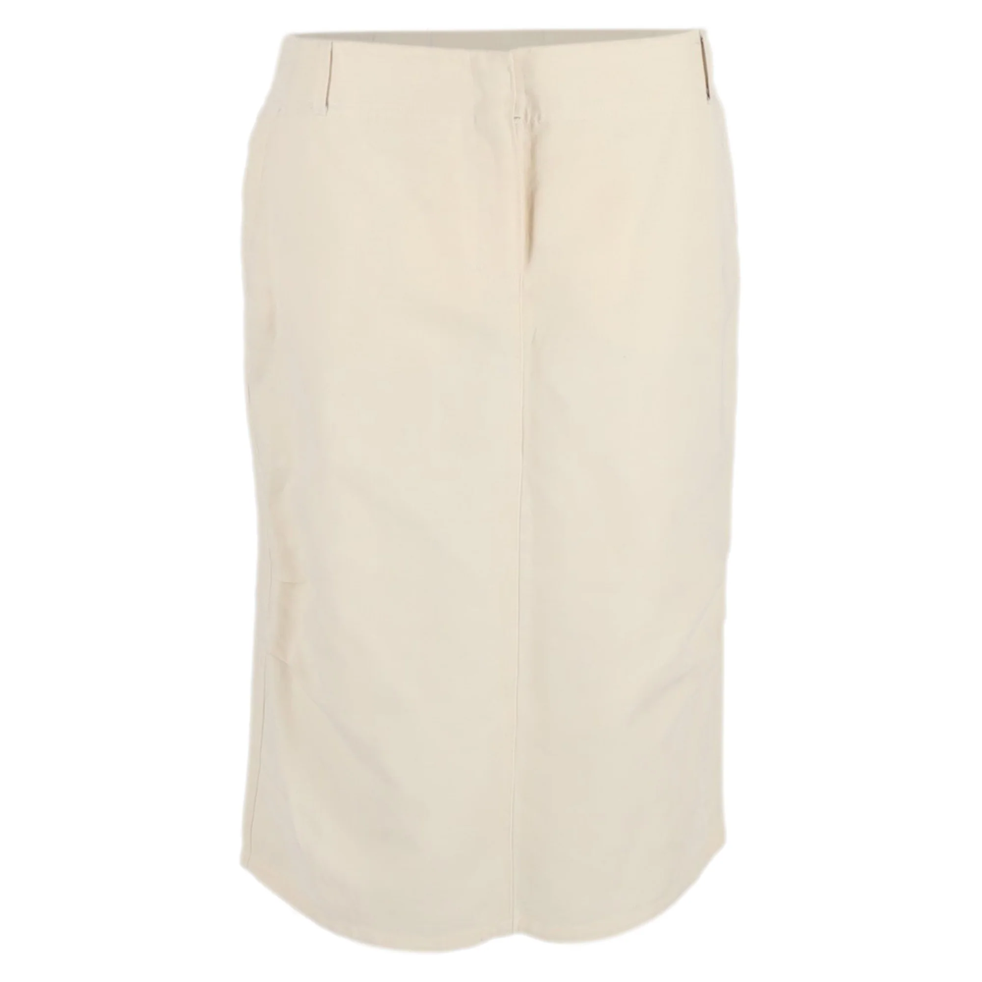 Women's Max Mara Midi Skirt in Cream Linen