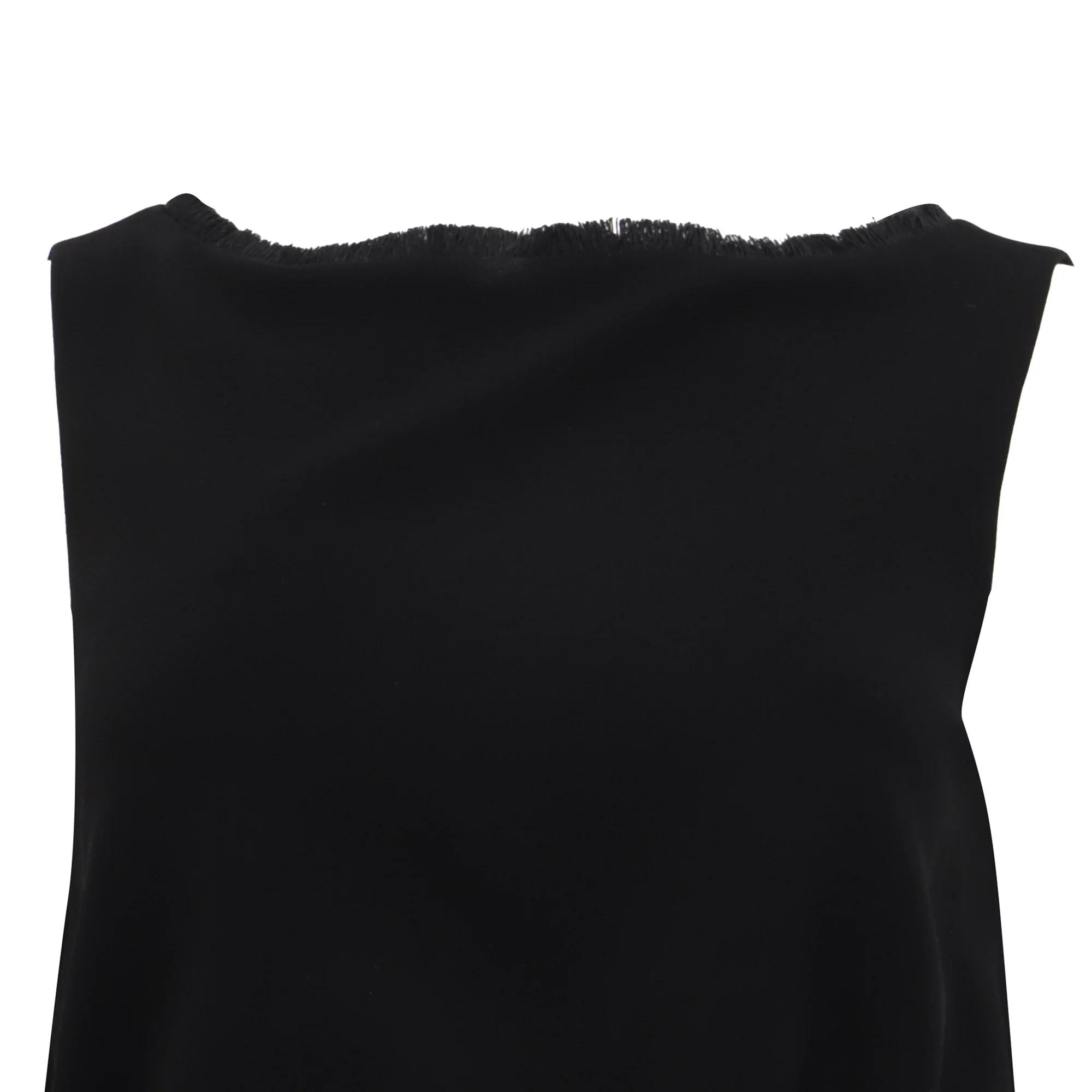 Women's Max Mara Nastro Belted Chiffon Dress in Black Triacetate - Image 2