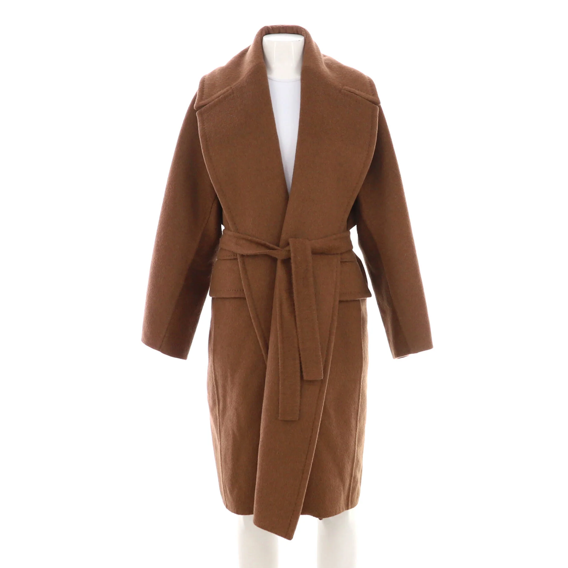 Women's Two Pocket Coat Cashmere Blend