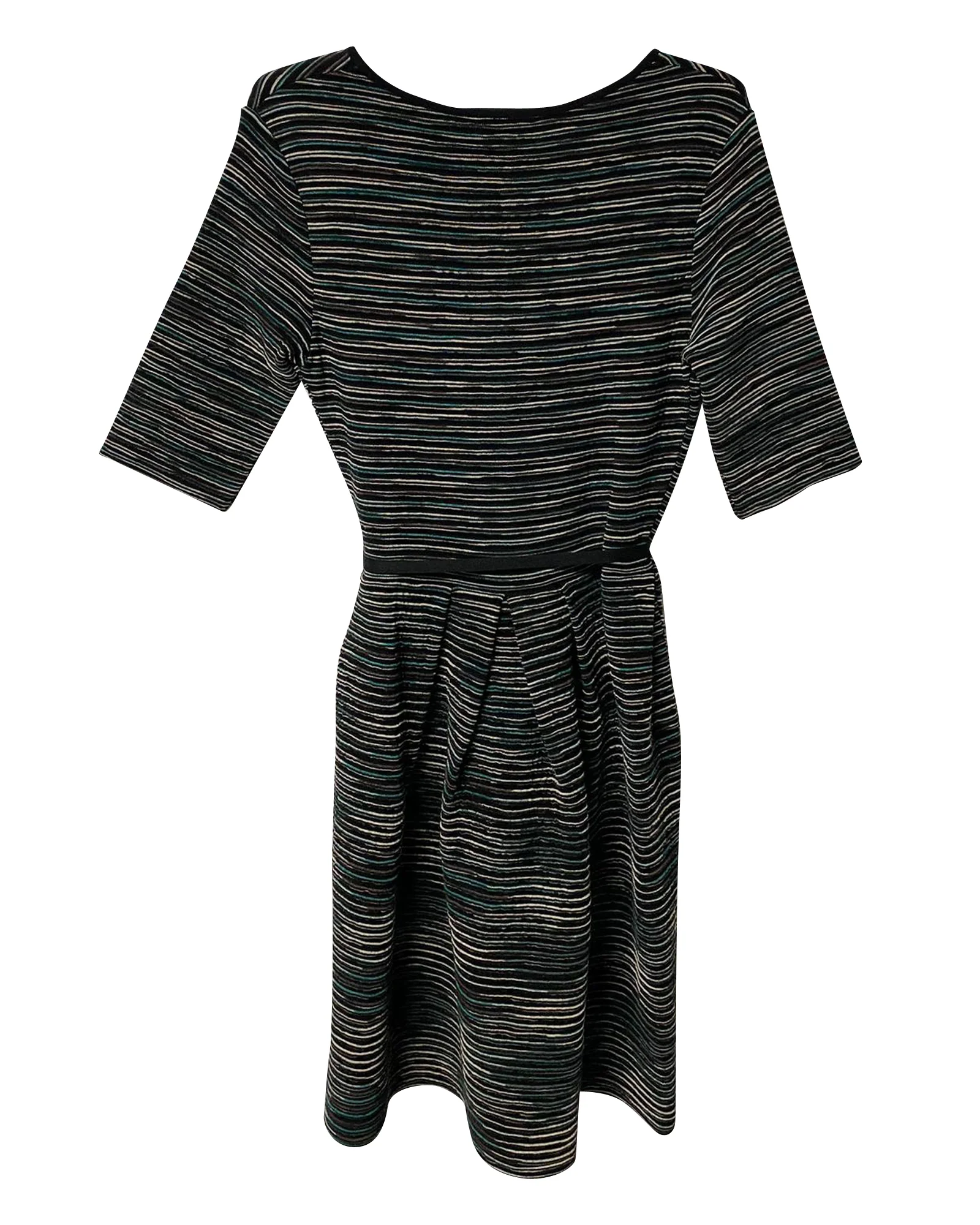 Women's M Missoni Knit Dress with Waist Tie in Multicolor Viscose - Image 4