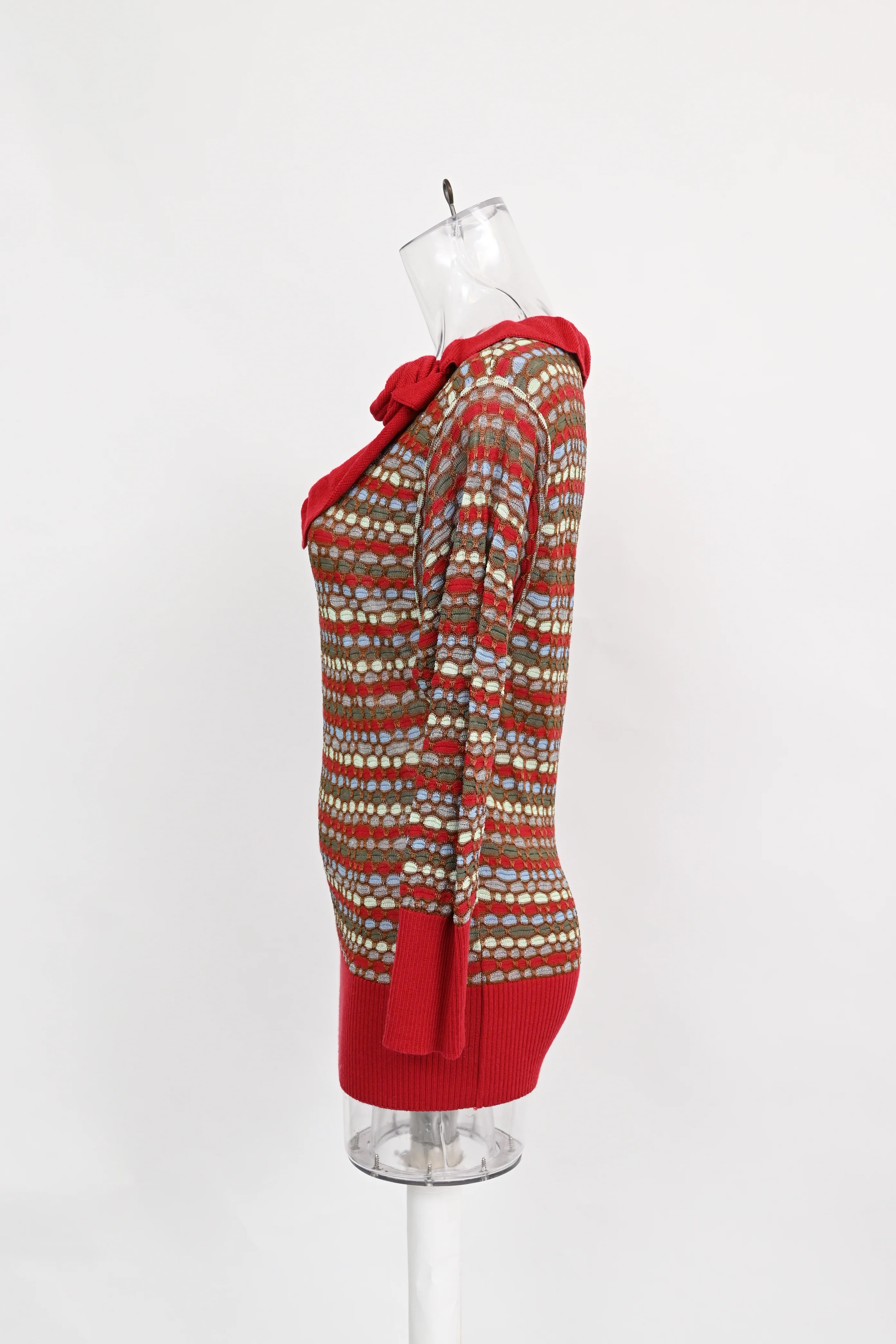 Women's M Missoni Knit Sleeveless Top in Multicolor Cotton - Image 7