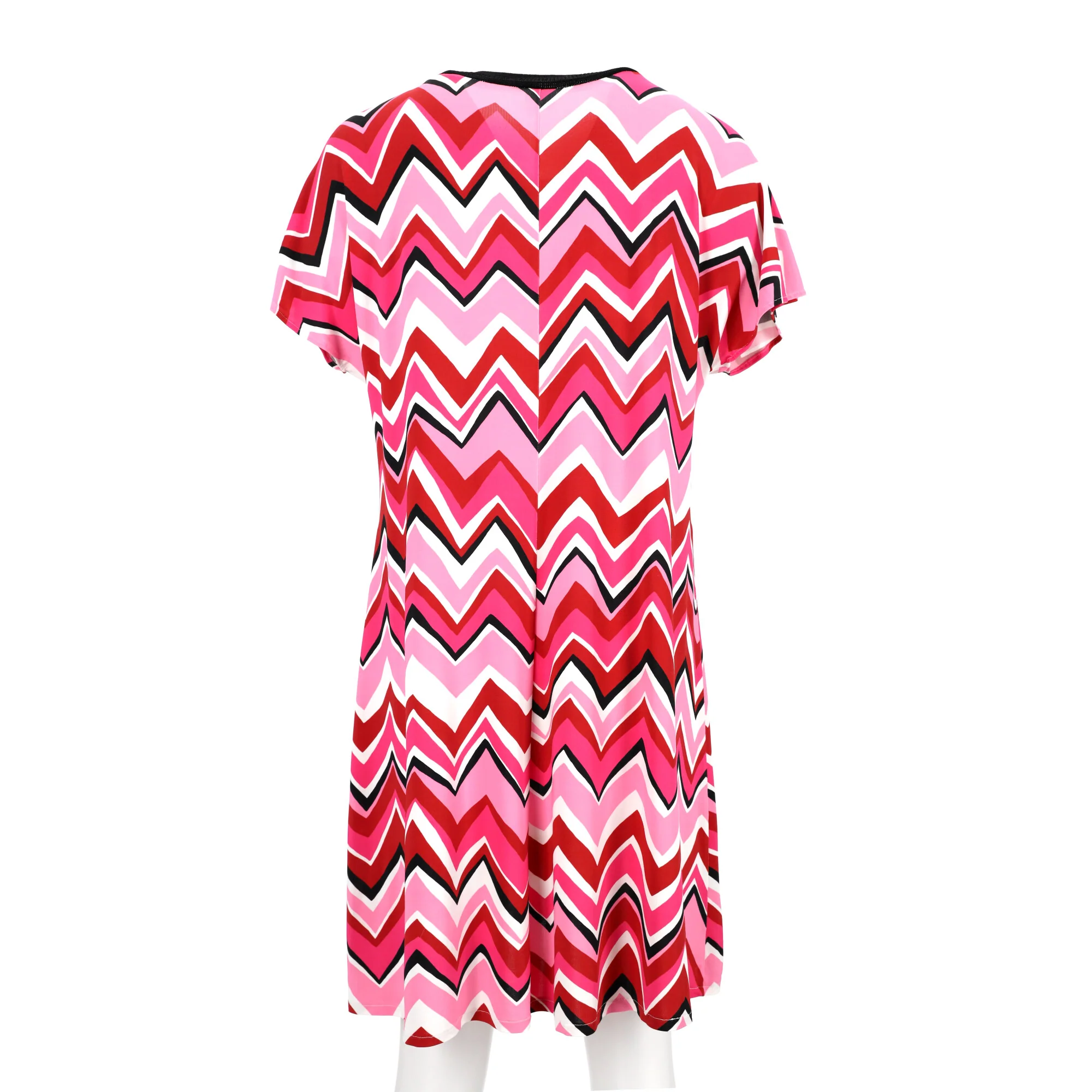 Women's M Missoni Printed Stretch-Jersey Mini Dress in Multicolor Viscose - Image 8