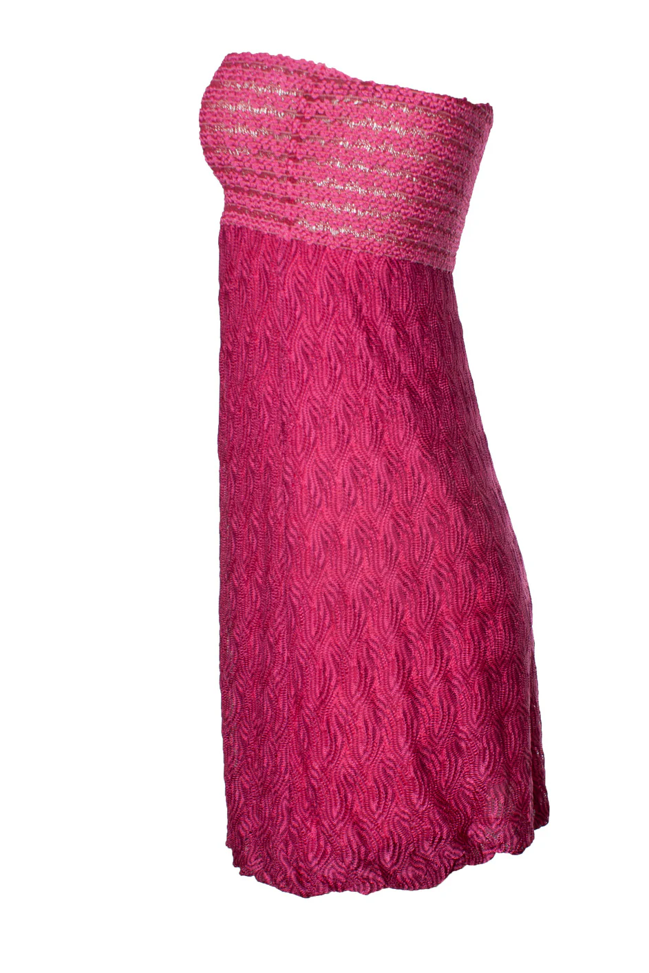 Women's Missoni mare, strapless dress in pink - Image 2