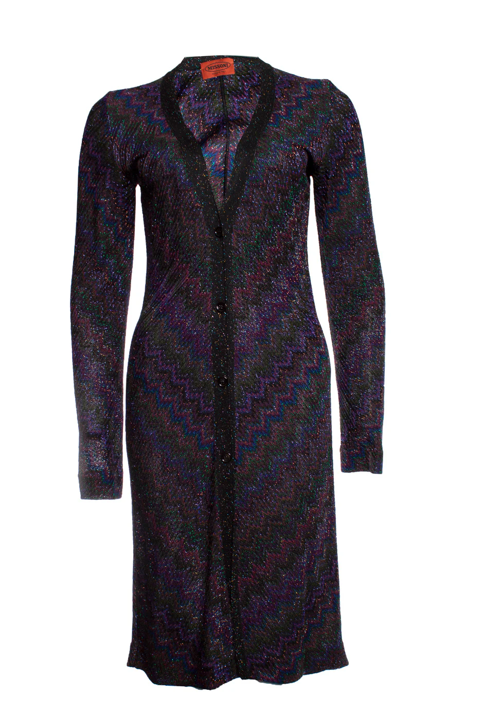Women's Missoni purple lurex cardigan