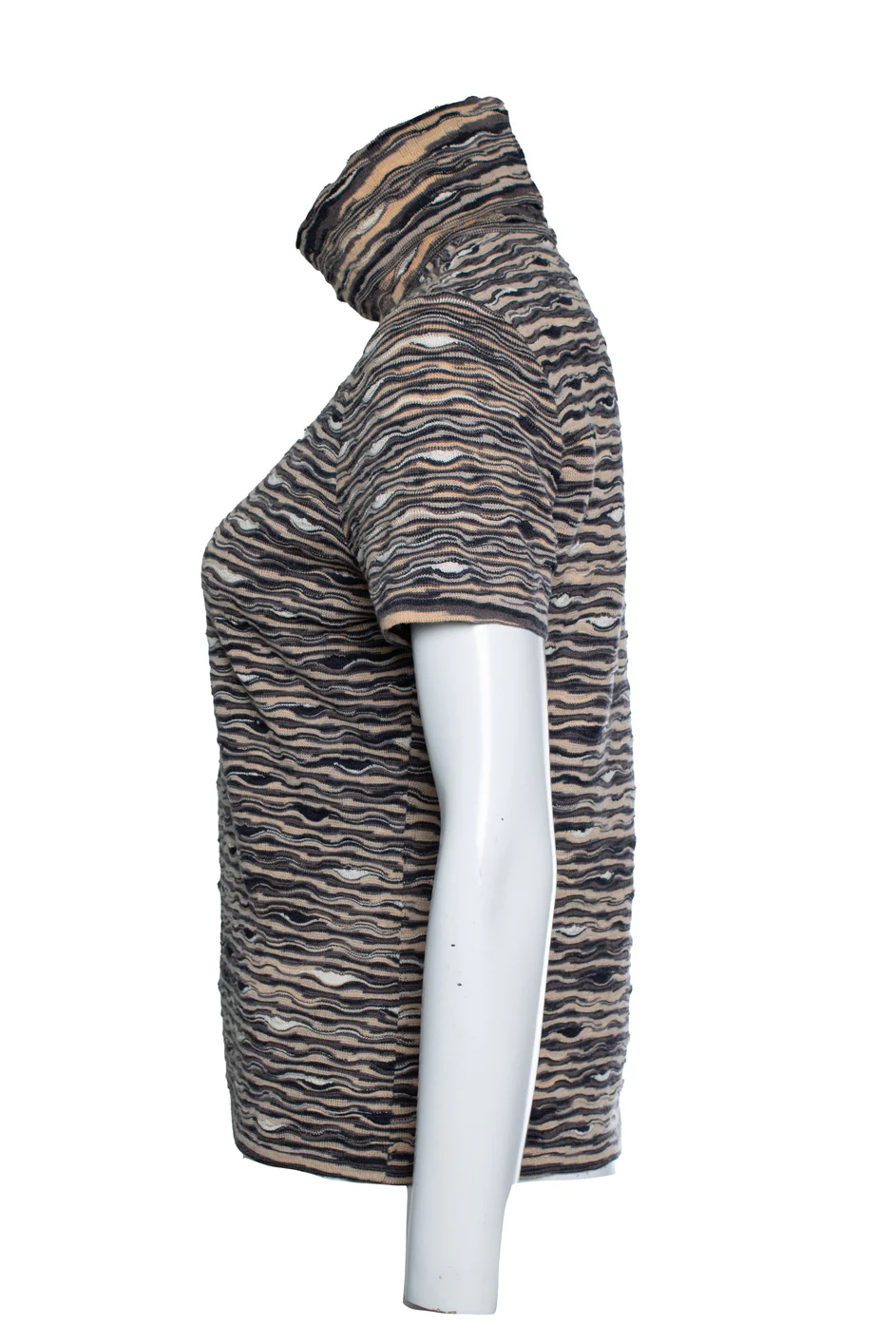 Women's Missoni, short sleeve turtle neck - Image 4