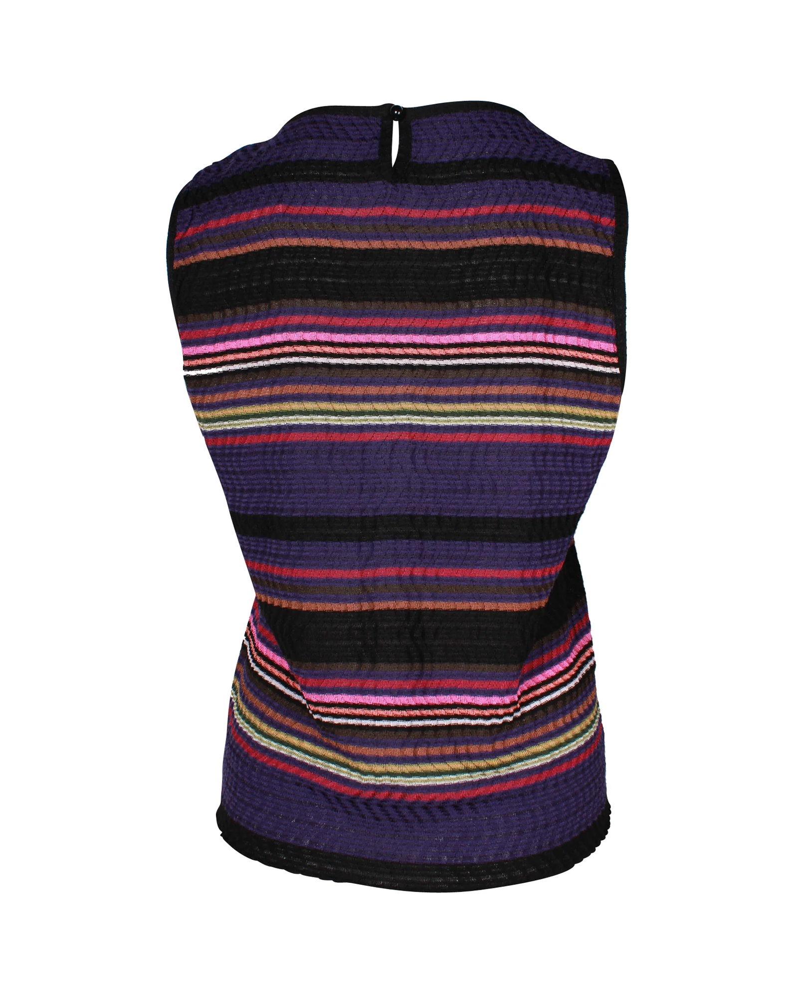 Women's Missoni Sleeveless Top in Multicolor Rayon - Image 3