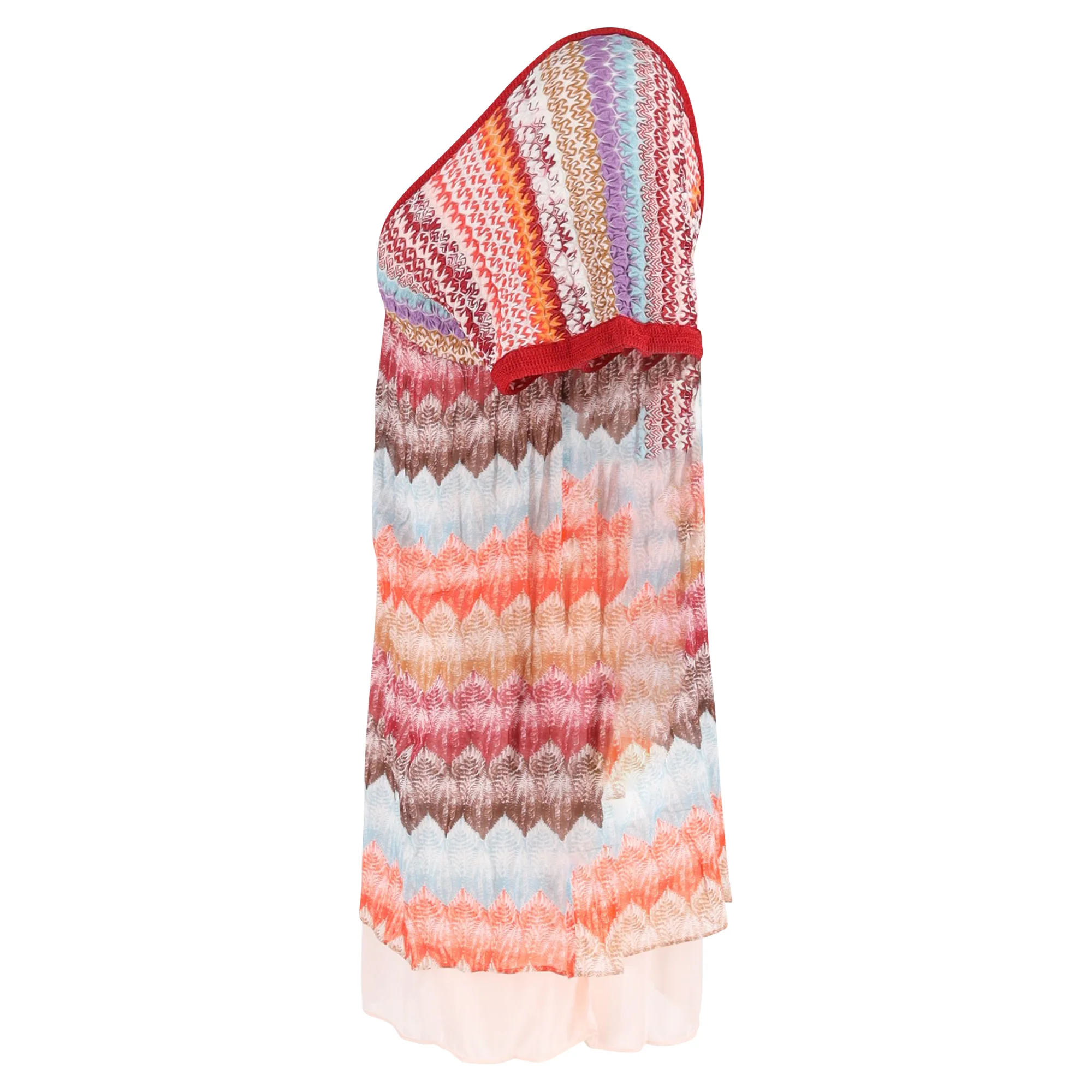 Women's Missoni Tunic Dress in Multicolor Cotton - Image 2